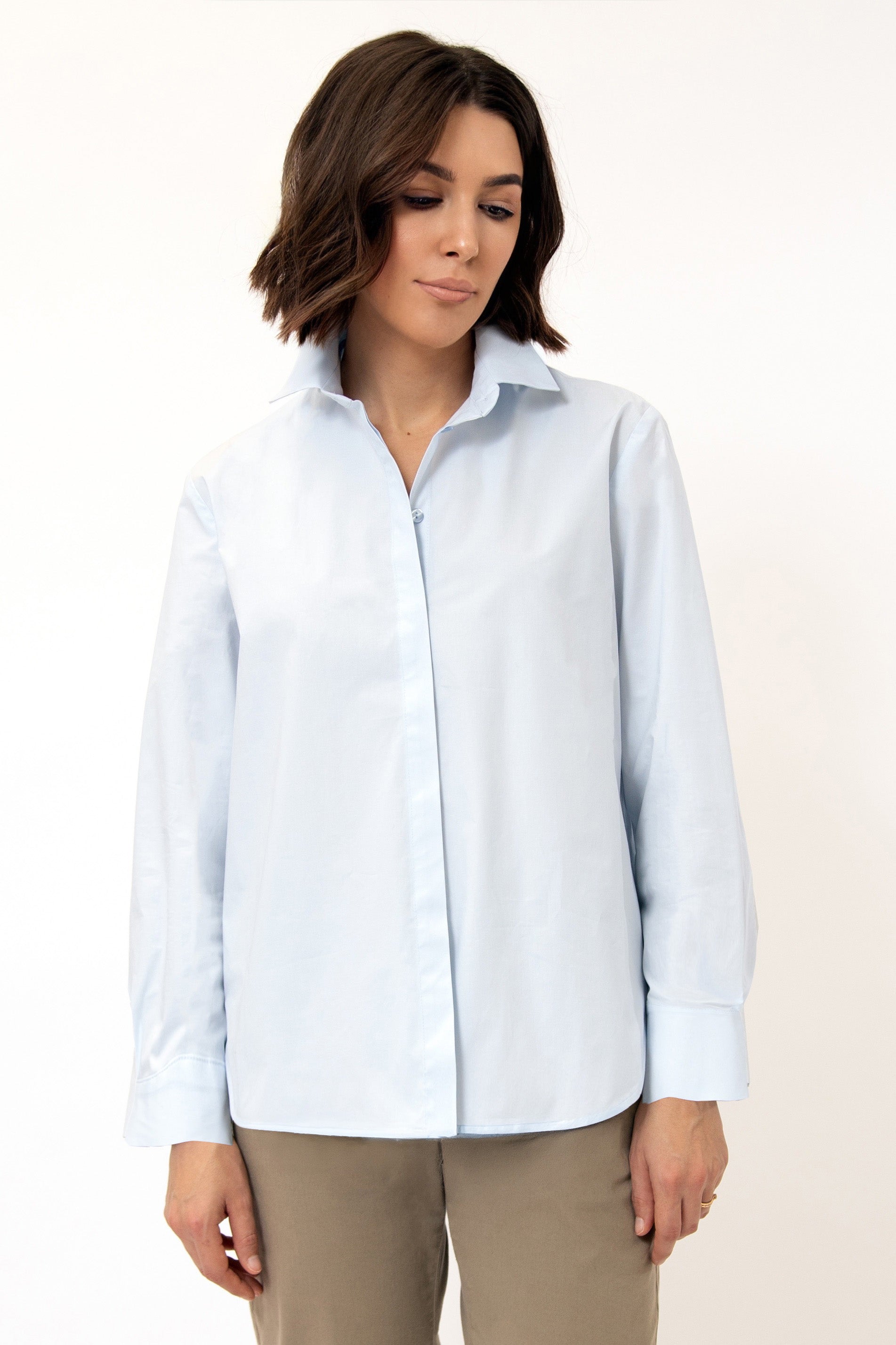 NEW YORKER SHIRT IN ITALIAN FINE STRETCH COTTON