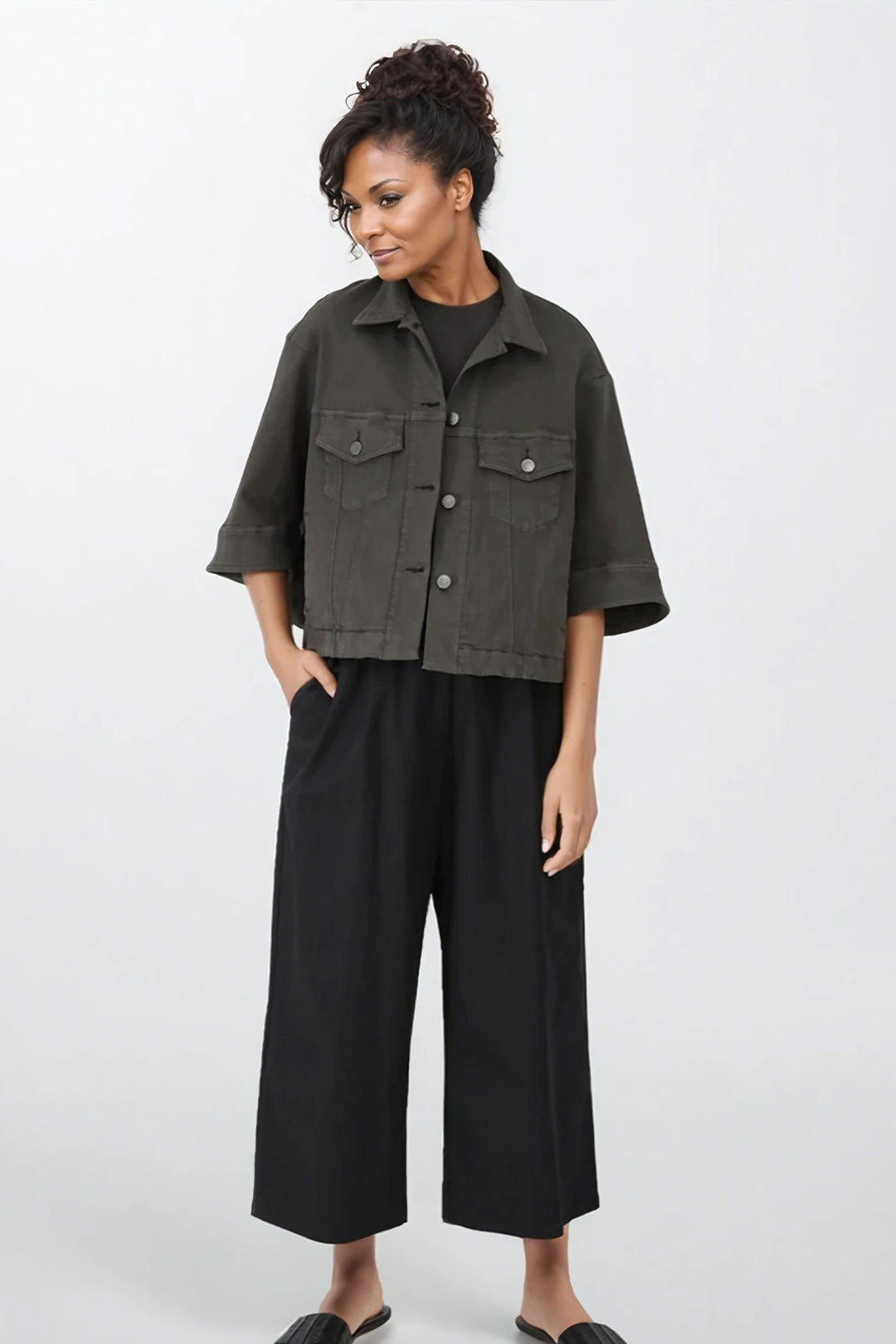 PALMER PANT IN ITALIAN COTTON STRETCH