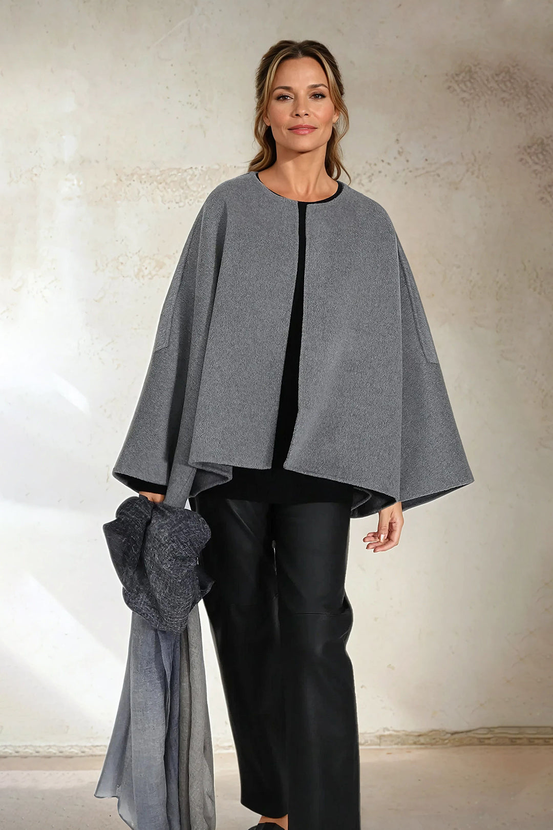 PELLERYN JACKET IN DOUBLE FACE CASHMERE WOOL