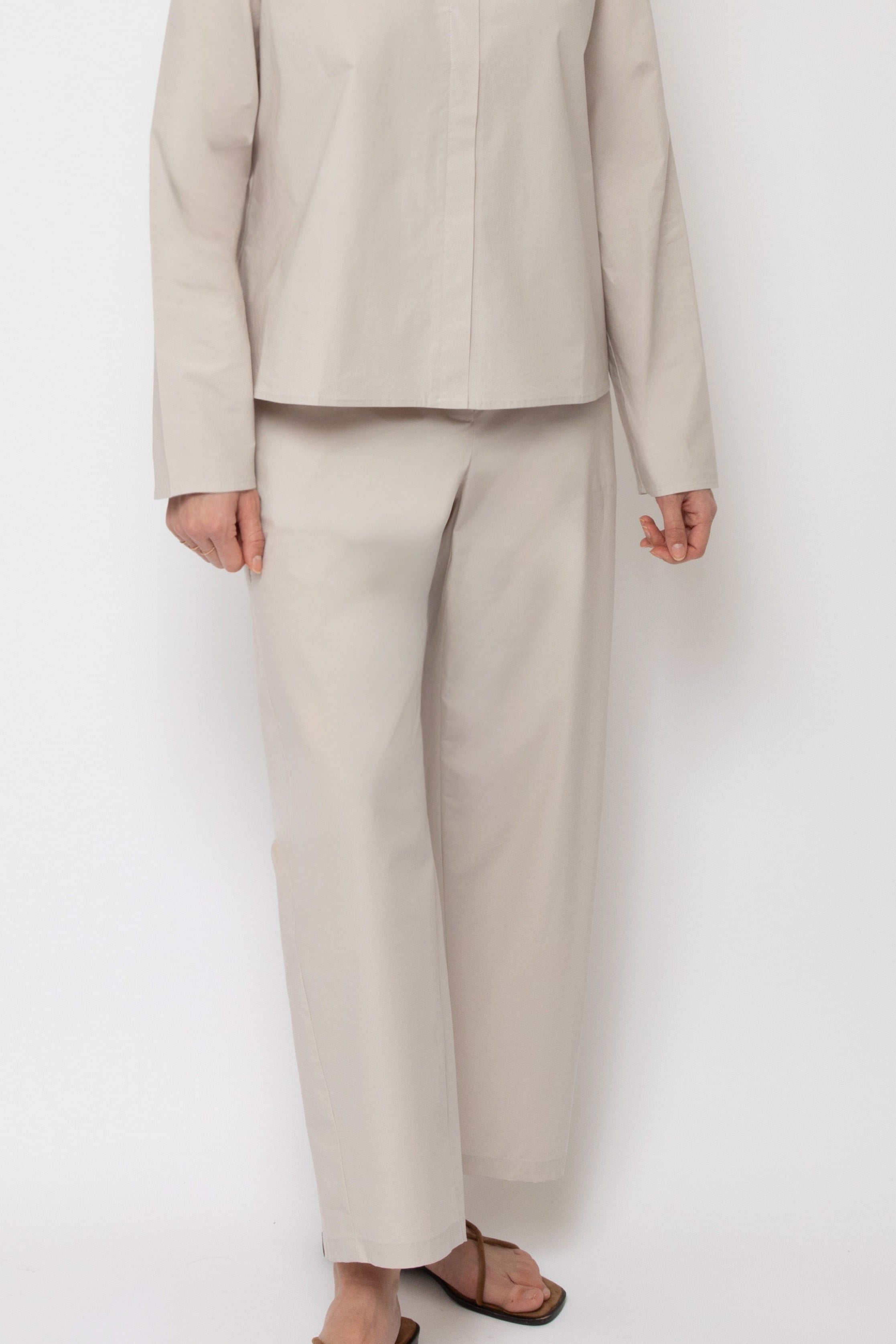 PETRA PANT IN ITALIAN FINE STRETCH COTTON
