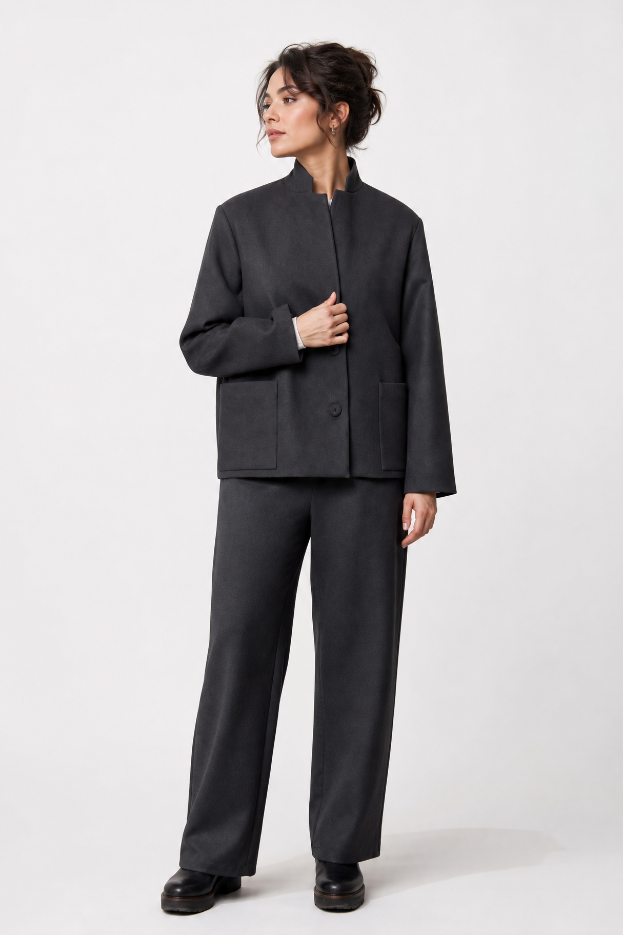 POEMA PANT IN ITALIAN GABARDINE