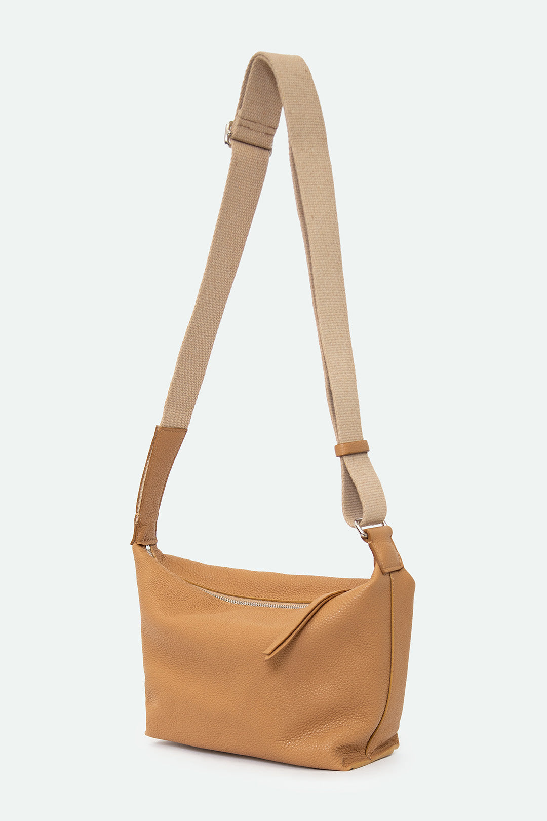 RAVELLO HANDBAG IN FRENCH CALFSKIN GOLDEN SAND