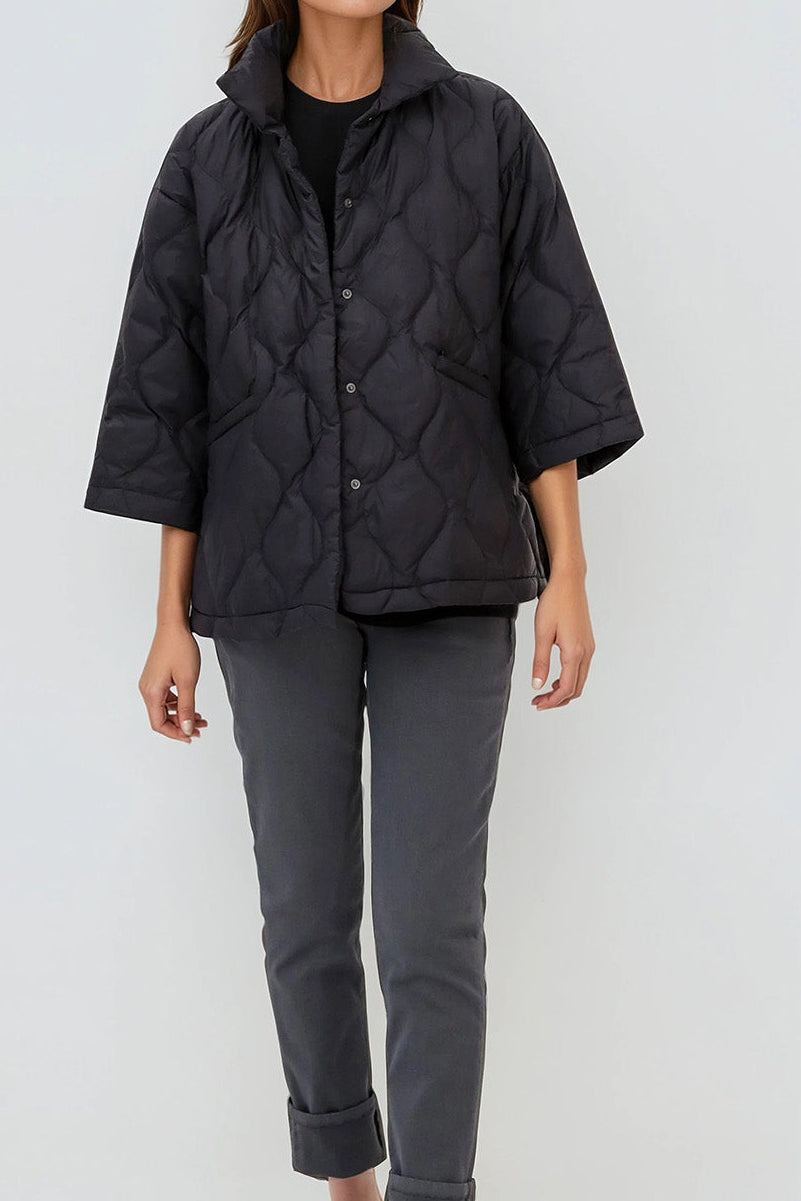 RIMINI CROP GOOSE DOWN JACKET