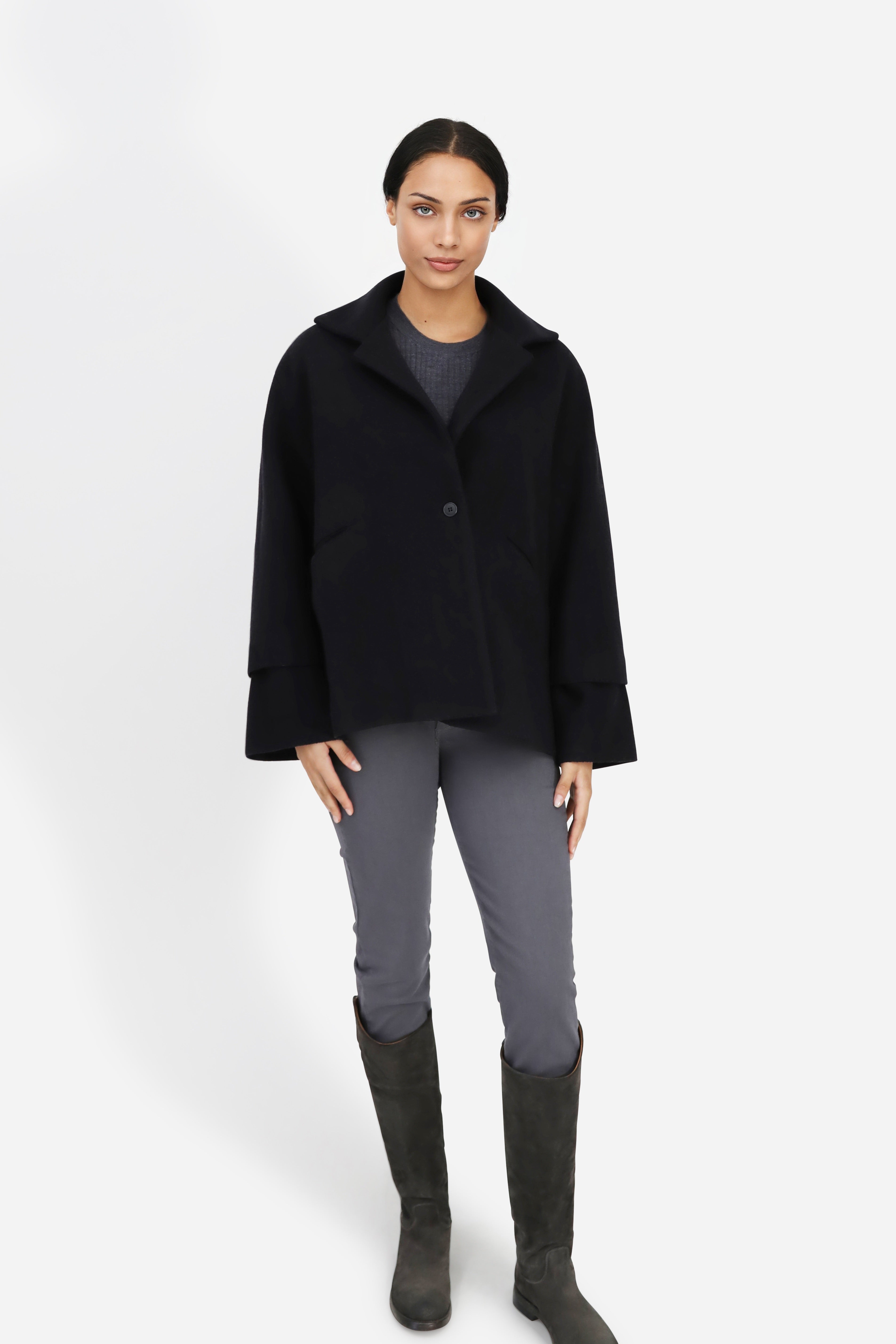 RIMINI JACKET IN ITALIAN WOOL