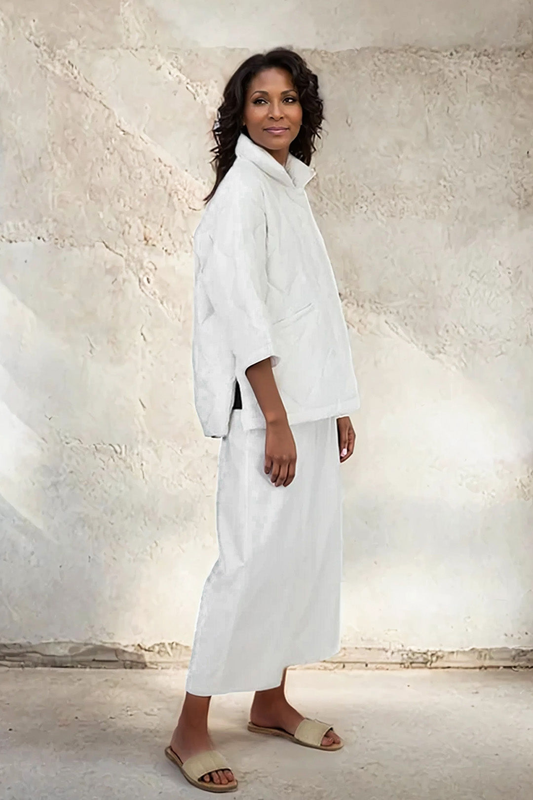 RIMINI CROP GOOSE DOWN JACKET