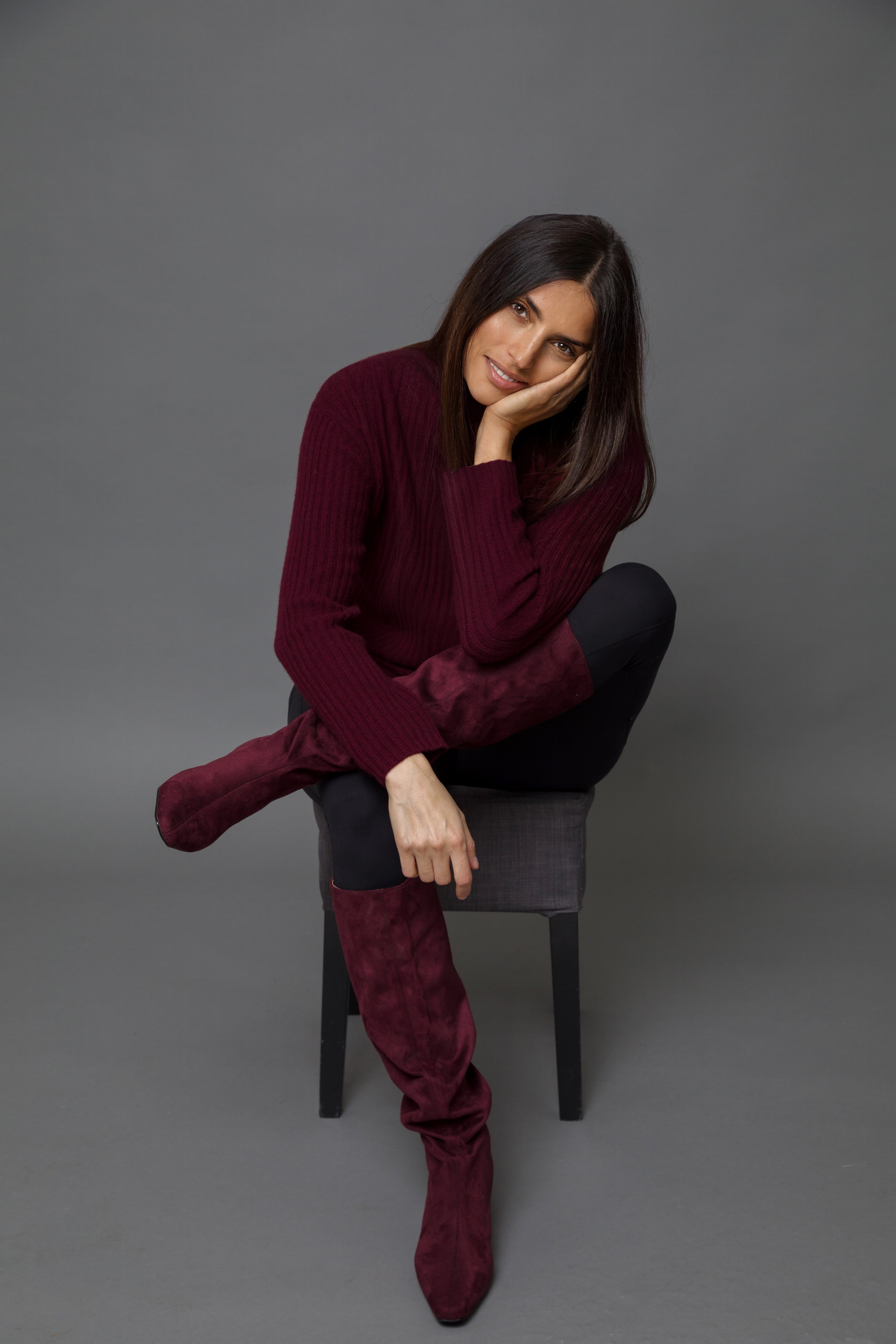 SANA HIGH NECK IN ITALIAN MERINO YAK CASHMERE