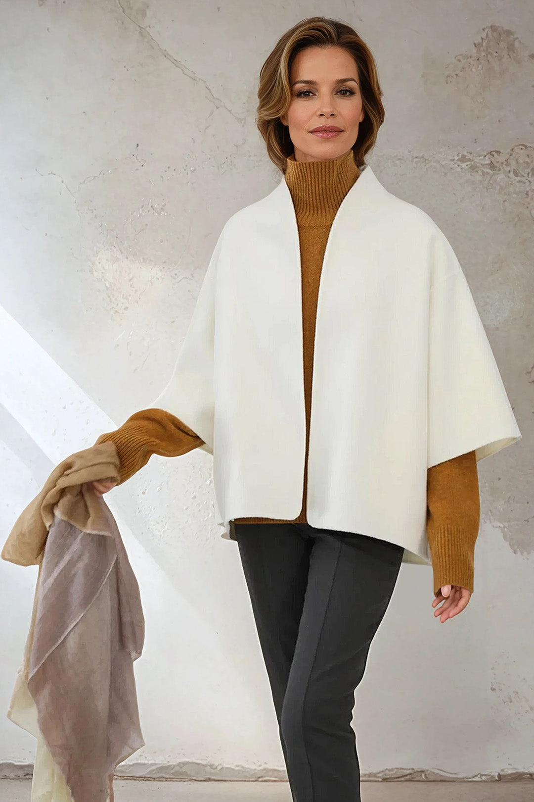 THEIA TURTLENECK IN CASHMERE YAK & MERINO