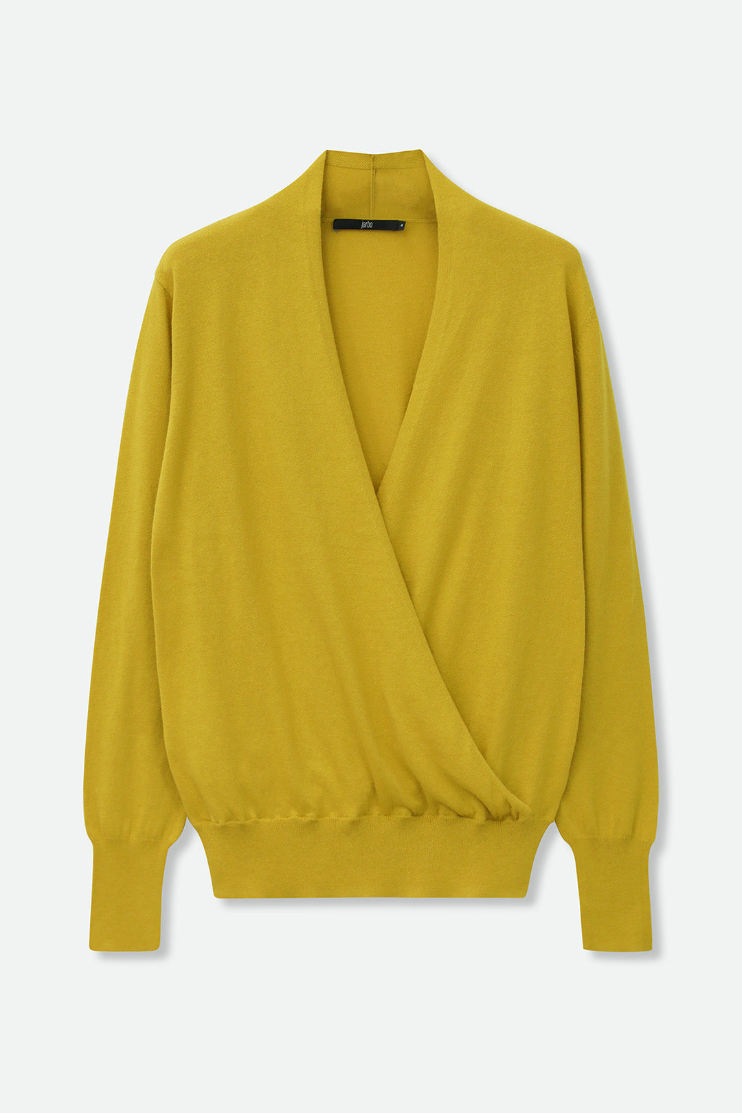 TORY ITALIAN COTTON SURPLICE WRAP TOP