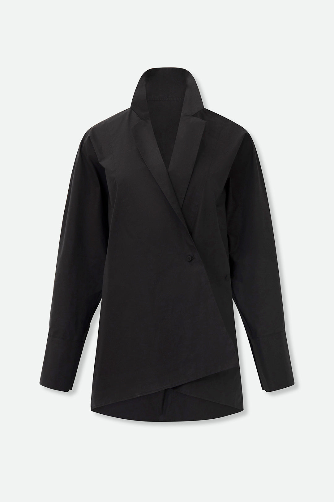 TEO SHIRT JACKET IN ITALIAN FINE STRETCH COTTON