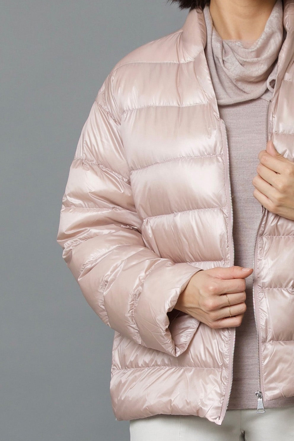 VARENNA ZIP IN ULTRALIGHT GOOSE DOWN