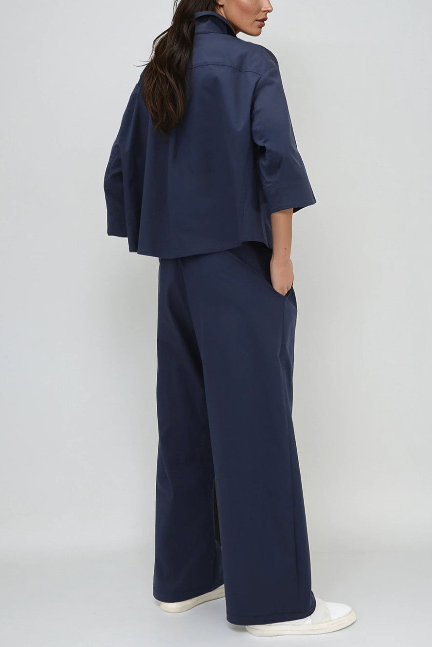 VENETO JACKET IN ITALIAN COTTON STRETCH