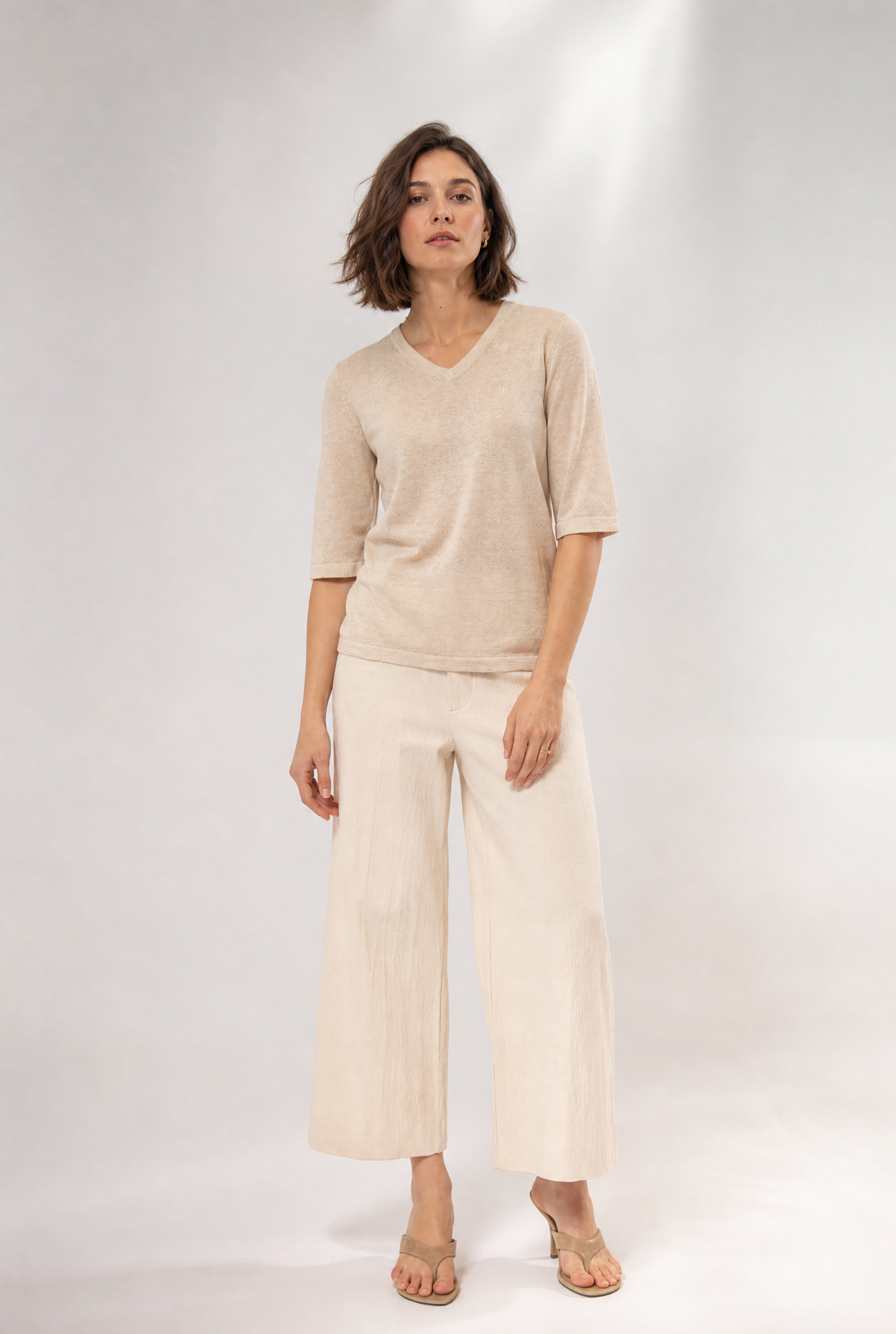PIPPA PANT IN ITALIAN COTTON STRETCH TWILL