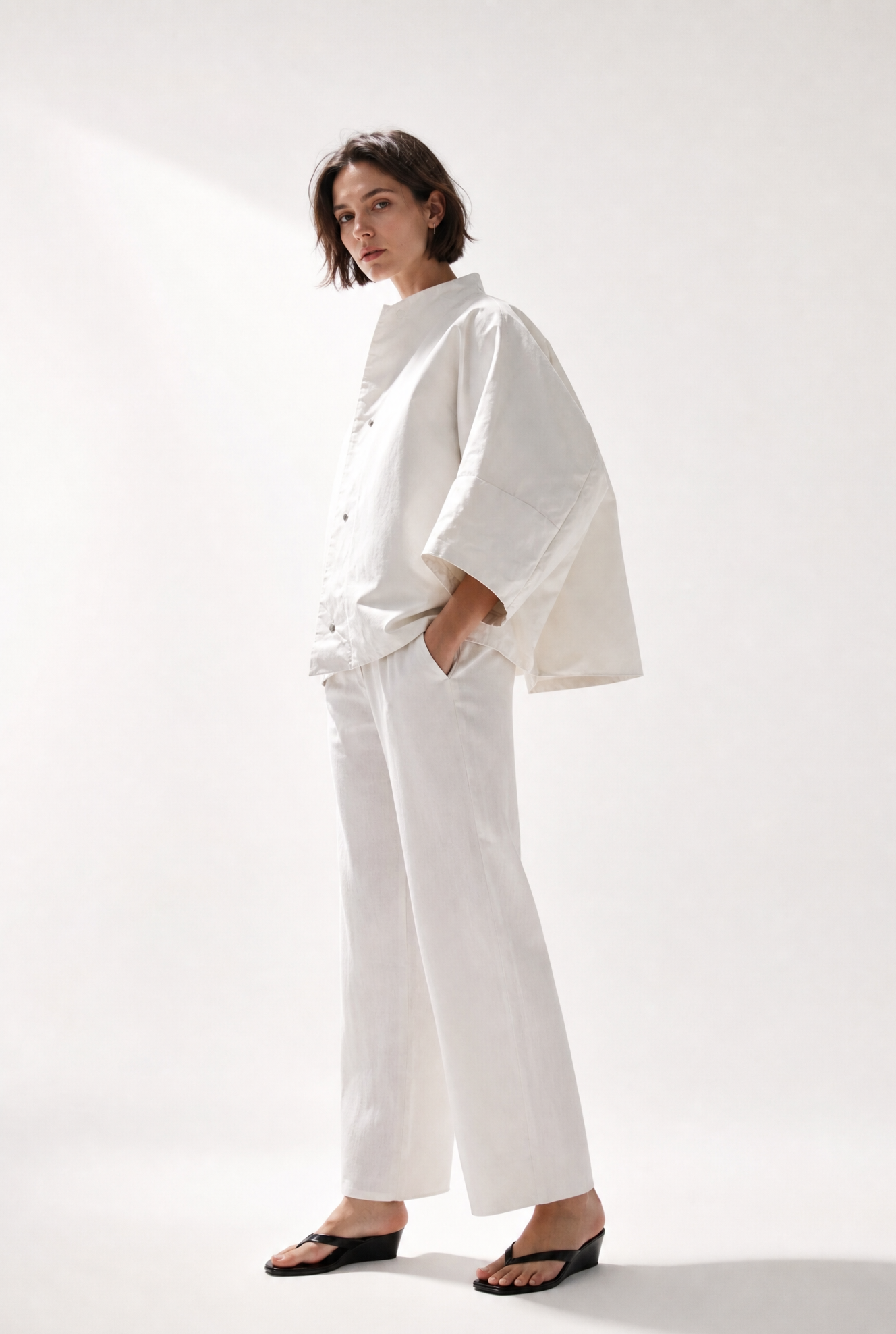 VALE JACKET IN REVERSIBLE TECHNO-SILK TAFFETA