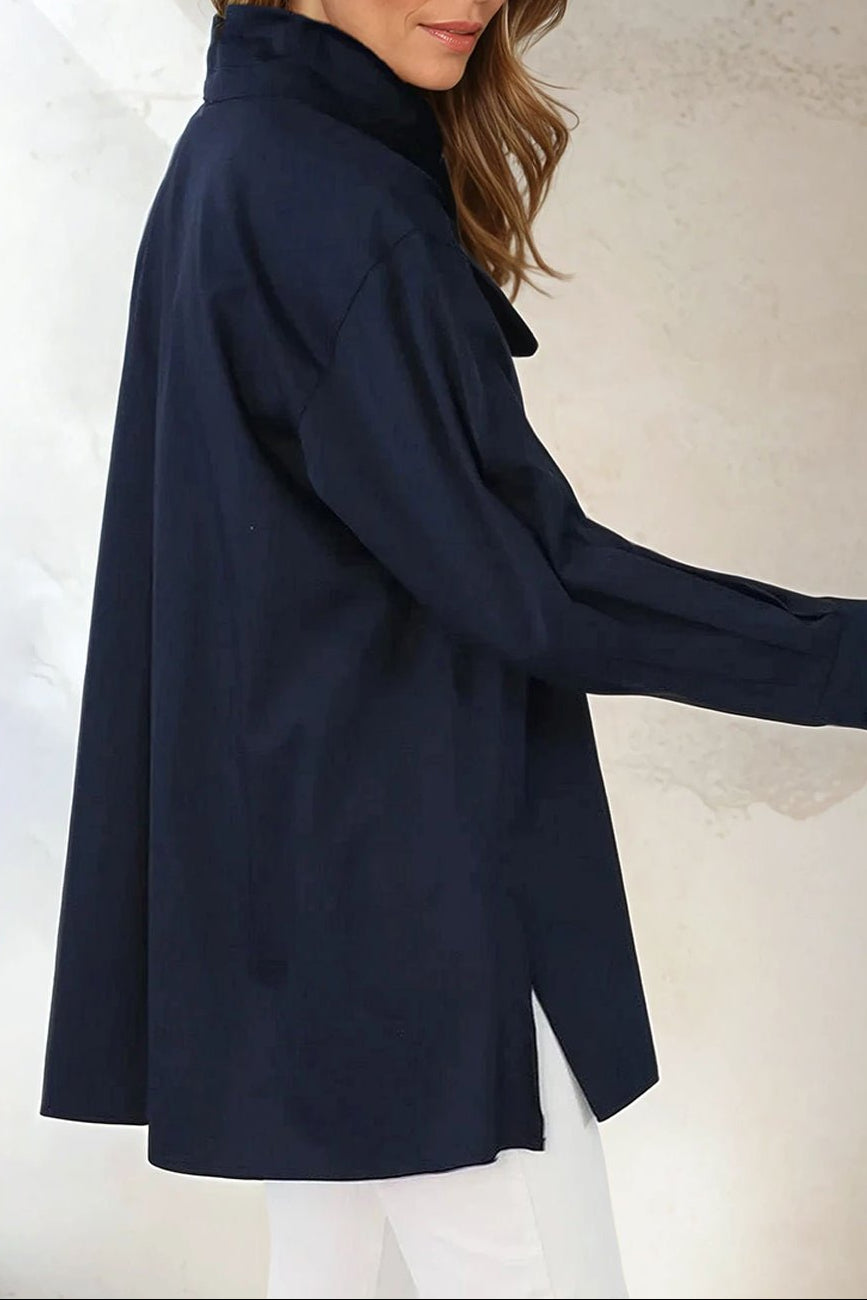 ADRIA SHIRT IN ITALIAN COTTON POPLIN STRETCH - Jarbo