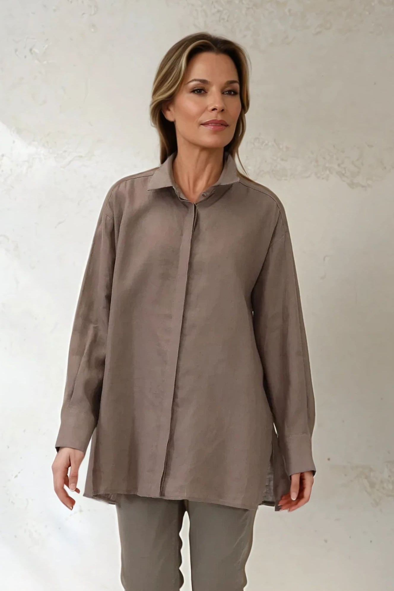 ADRIA SHIRT IN PREMIUM ITALIAN LINEN - Jarbo