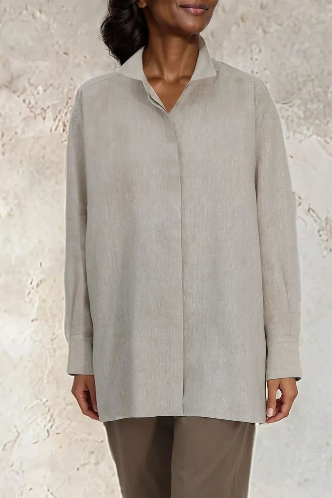 ADRIA SHIRT IN PREMIUM ITALIAN LINEN - Jarbo