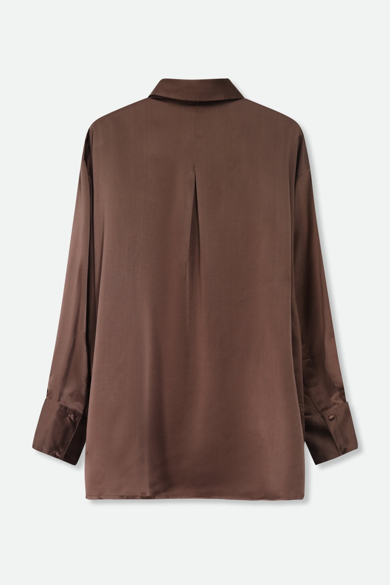 ADRIA SHIRT IN STRETCH SILK CHARMEUSE - Jarbo