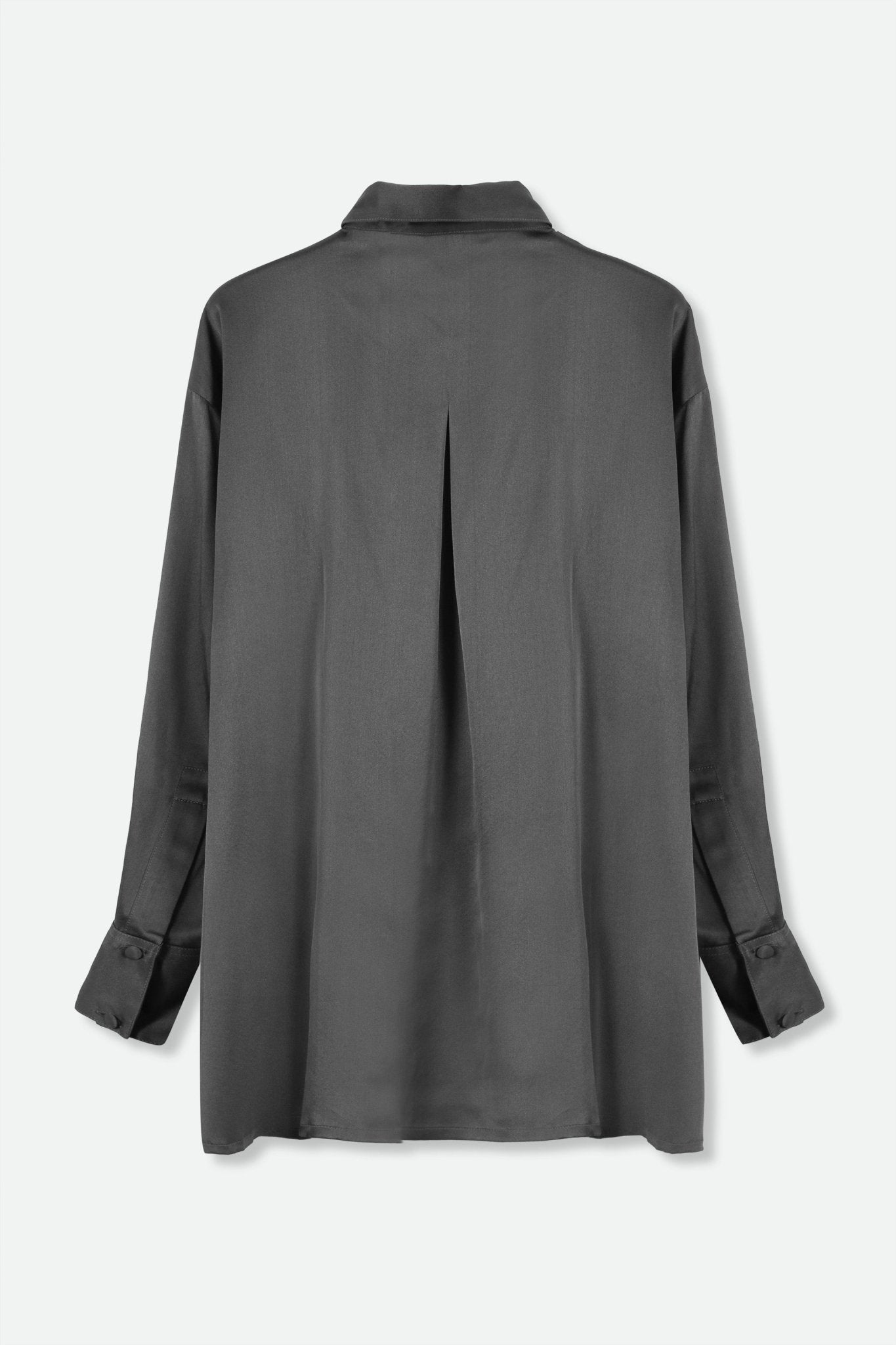 ADRIA SHIRT IN STRETCH SILK CHARMEUSE - Jarbo