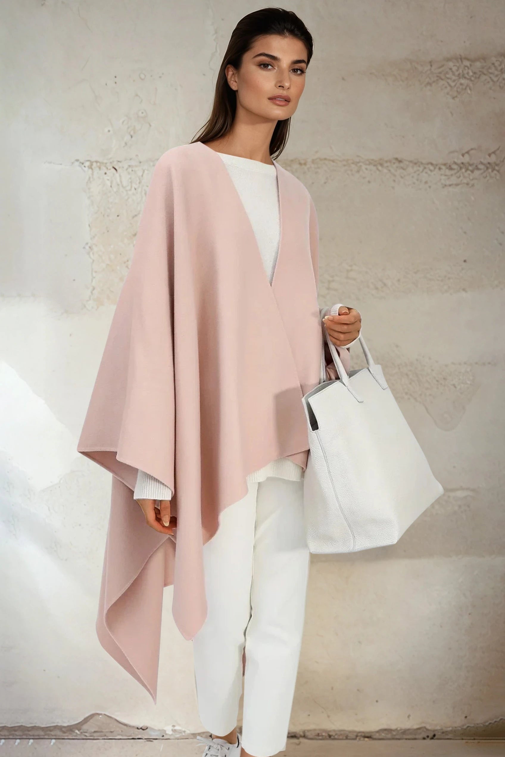 ALPINE CAPE IN PURE CASHMERE - Jarbo