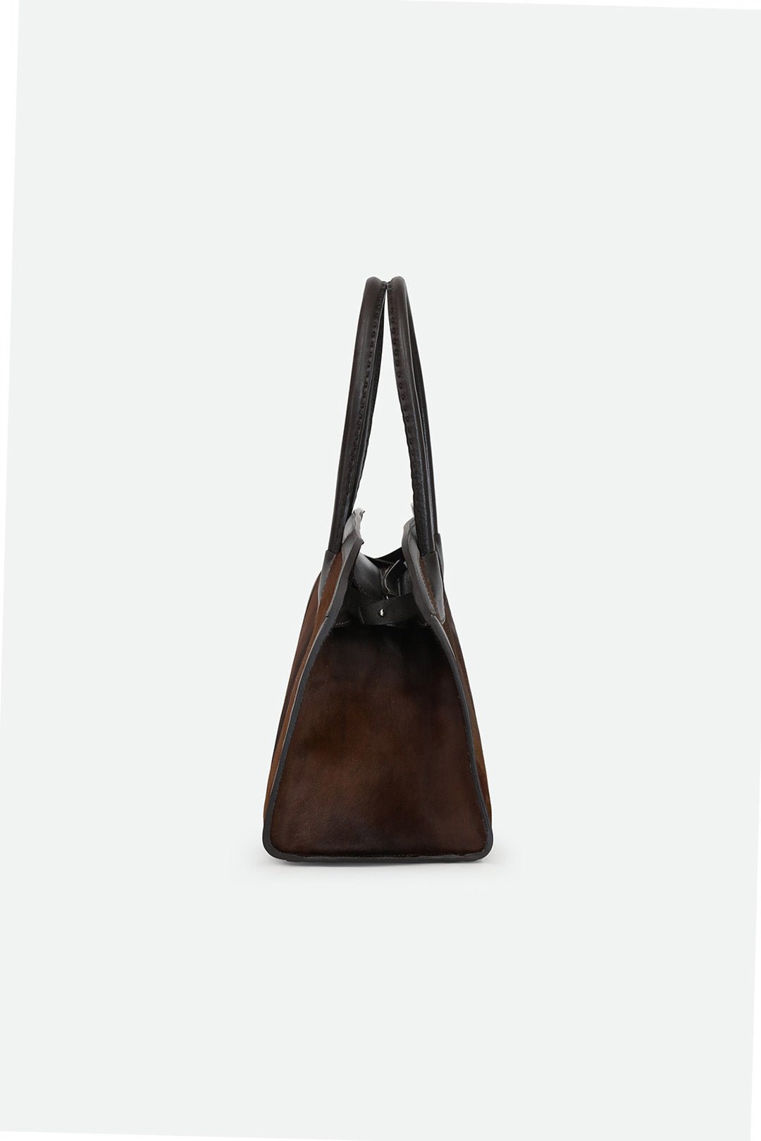 ARDEN 15 BAG IN ITALIAN BRINDLED HAIRCALF TRIM DETAIL - Jarbo