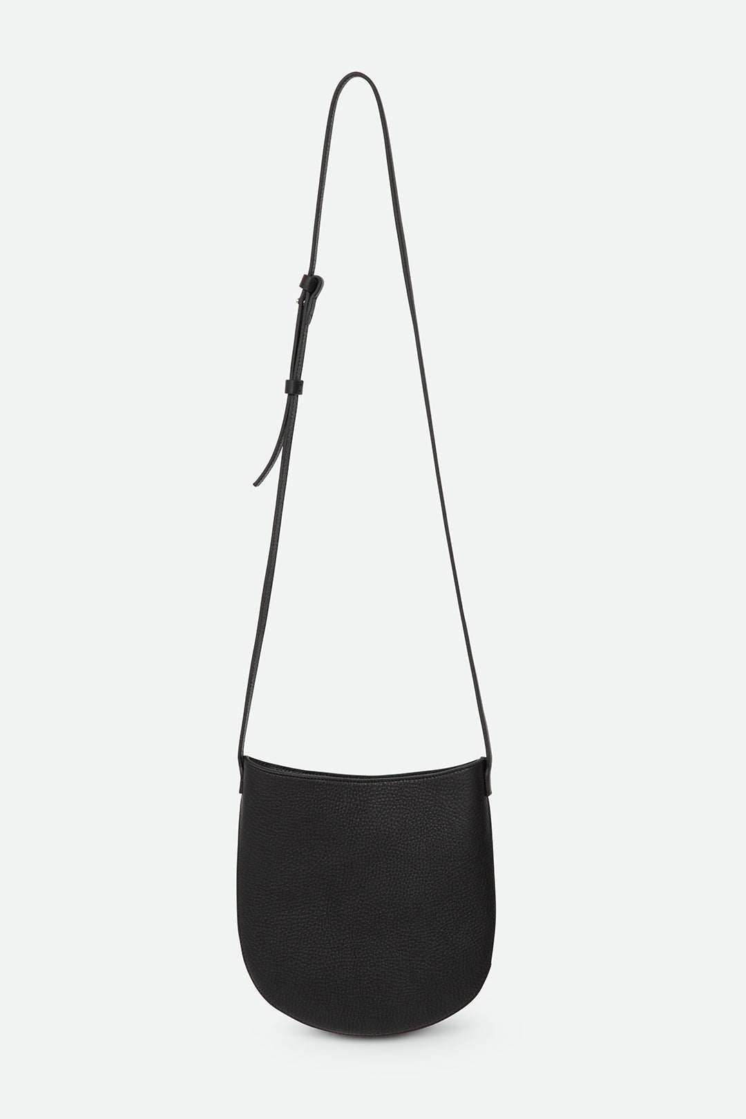 ASTRA ITALIAN LEATHER CROSSBODY BLACK - Jarbo