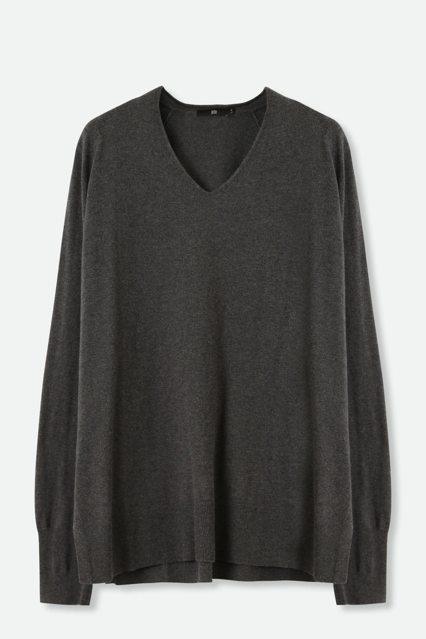 AVERY V NECK TUNIC IN DOUBLE KNIT PIMA COTTON - Jarbo