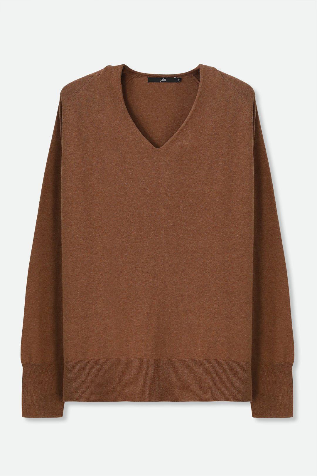 AVERY V NECK TUNIC IN DOUBLE KNIT PIMA COTTON - Jarbo