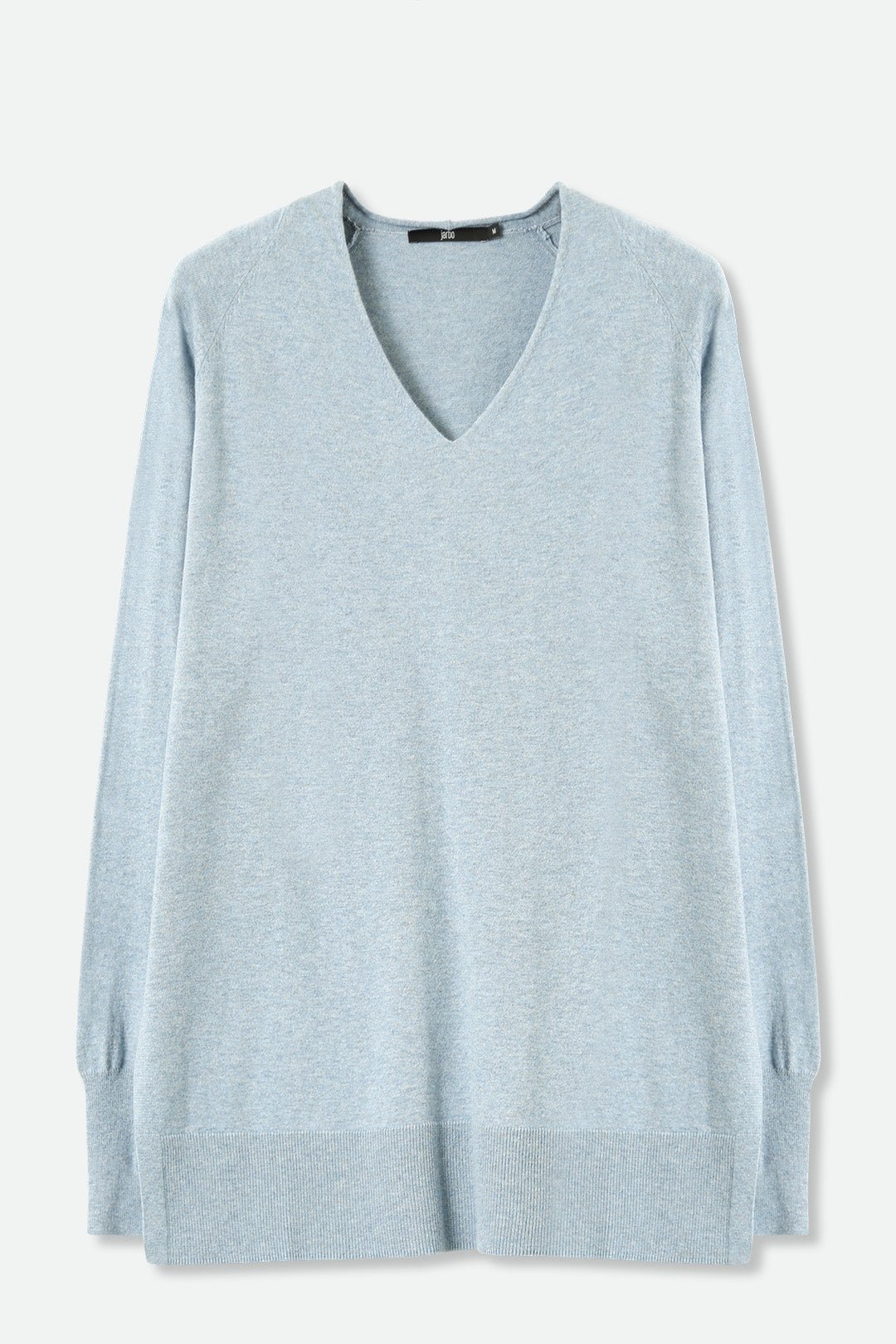 AVERY V NECK TUNIC IN DOUBLE KNIT PIMA COTTON - Jarbo