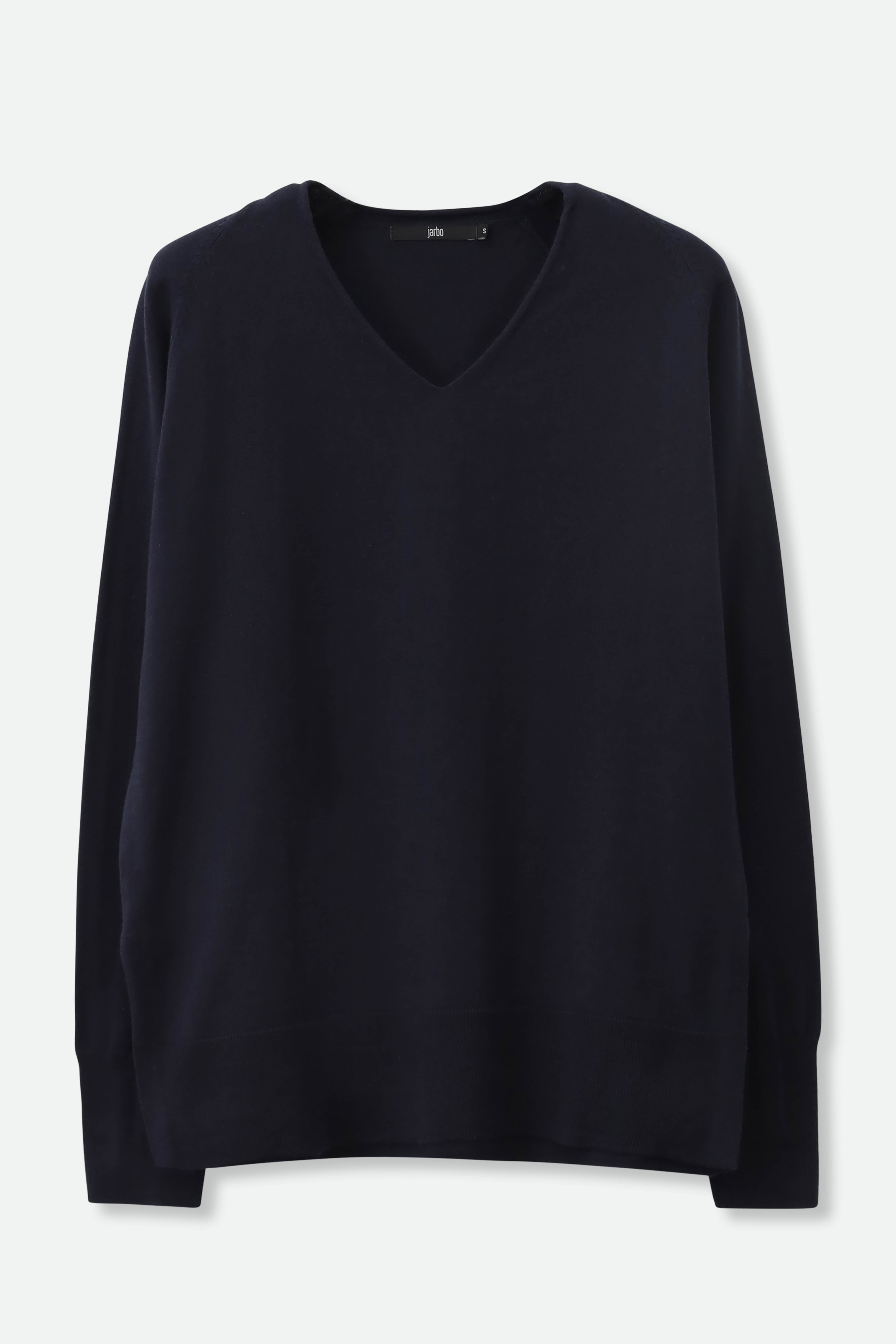 AVERY V NECK TUNIC IN DOUBLE KNIT PIMA COTTON - Jarbo