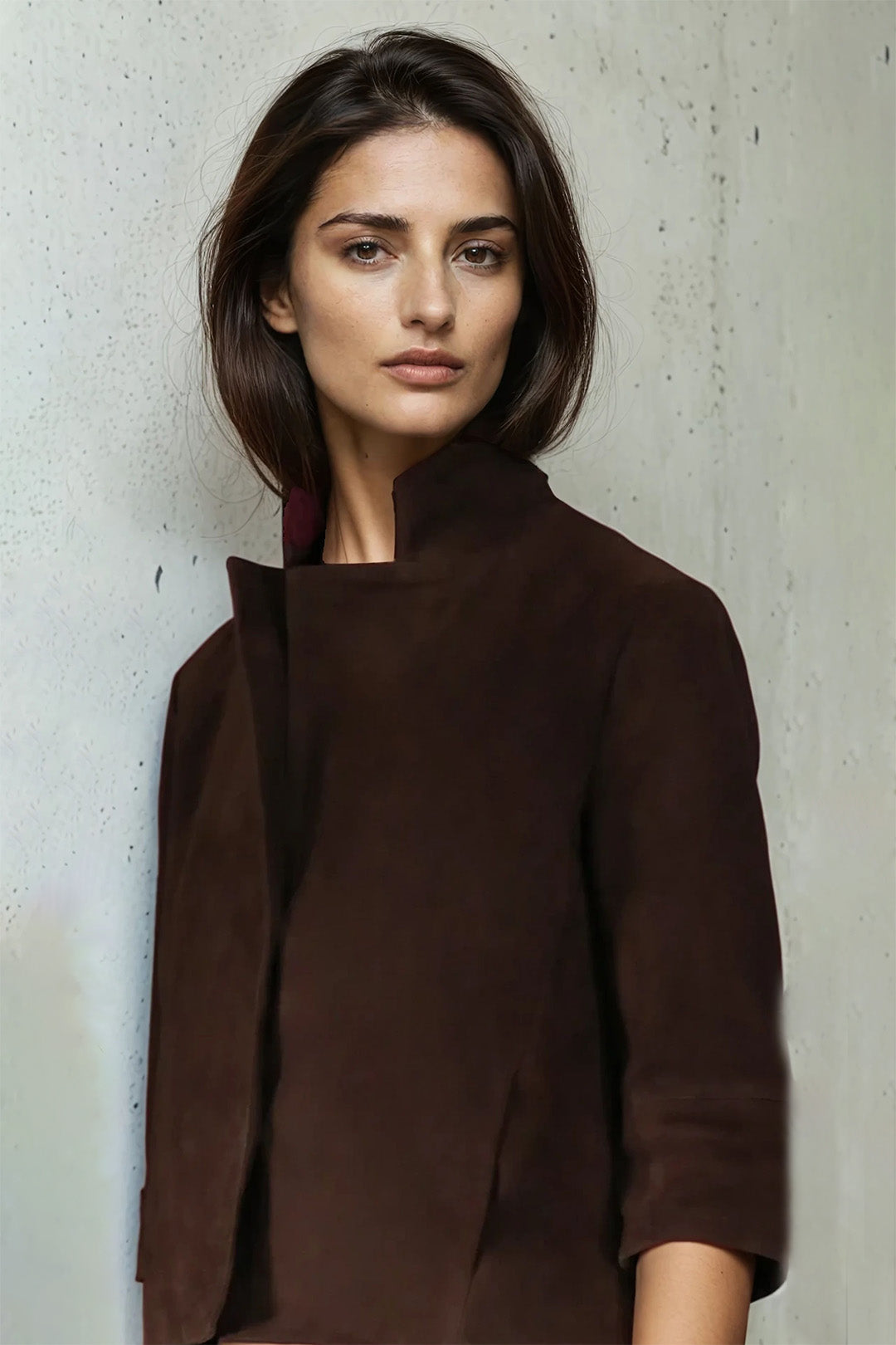 BELLAMY CROPPED SUEDE JACKET