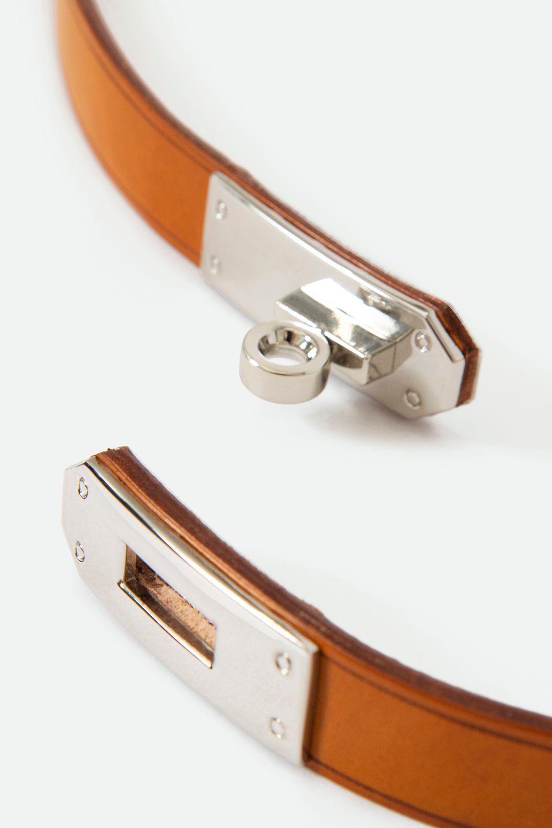 BENOIR BELT IN CORDOVON LEATHER LONDON TAN - Jarbo