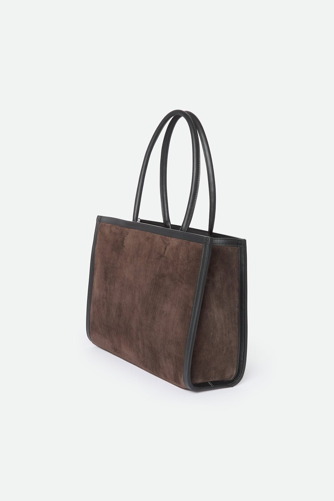 BETTONA 16" IN ITALIAN LEATHER BROWN SUEDE - Jarbo