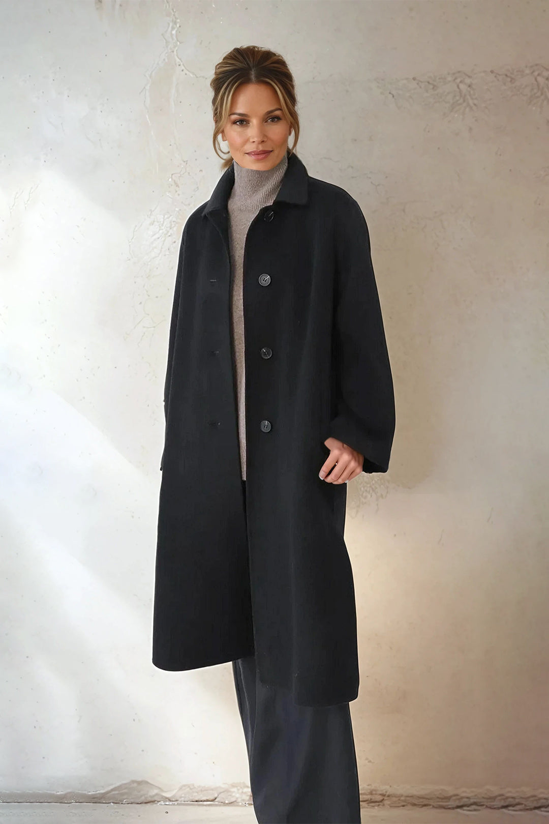 BLYTHE COAT IN DOUBLE FACE CASHMERE WOOL