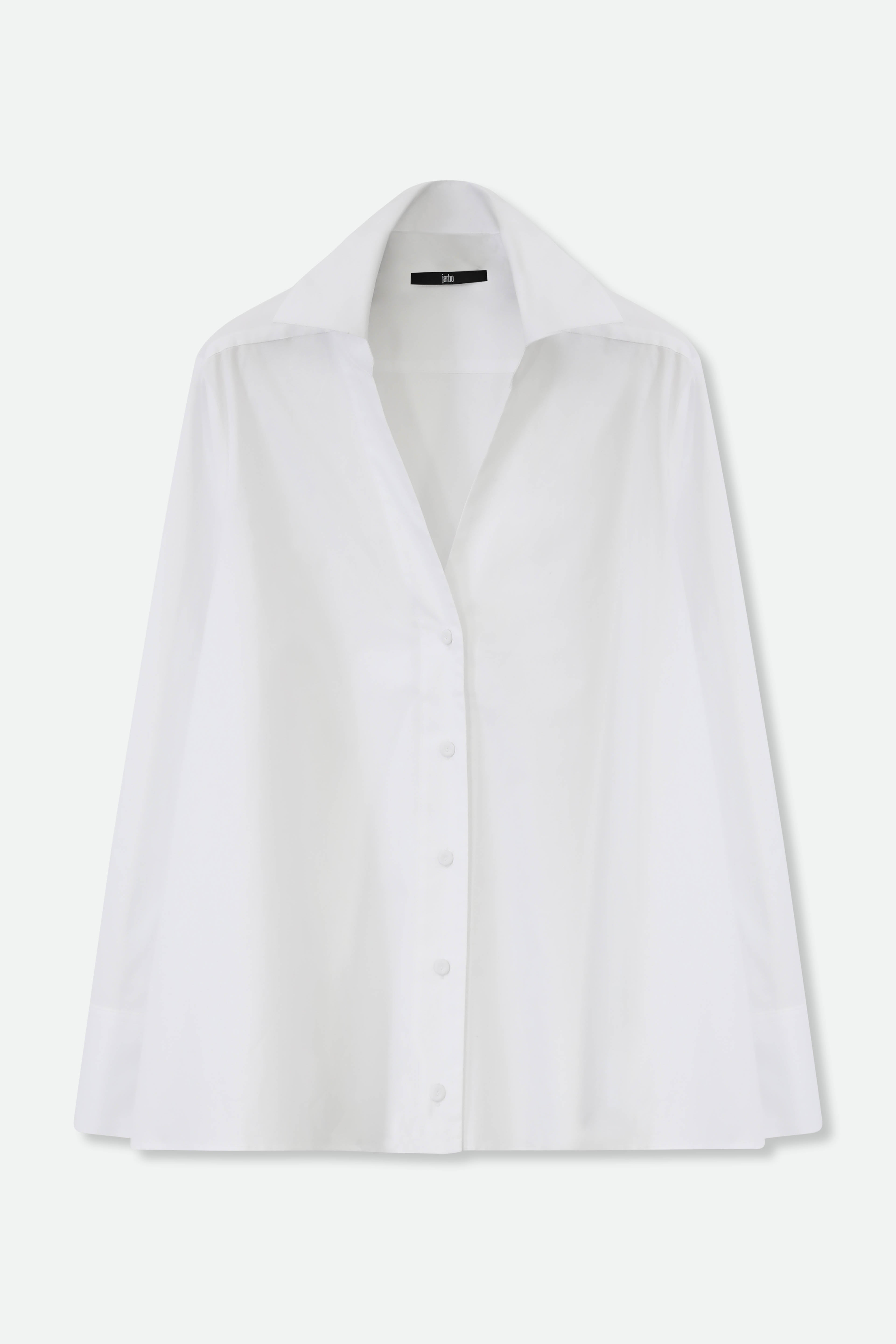 BOBBIE SHIRT IN ITALIAN COTTON POPLIN STRETCH - Jarbo
