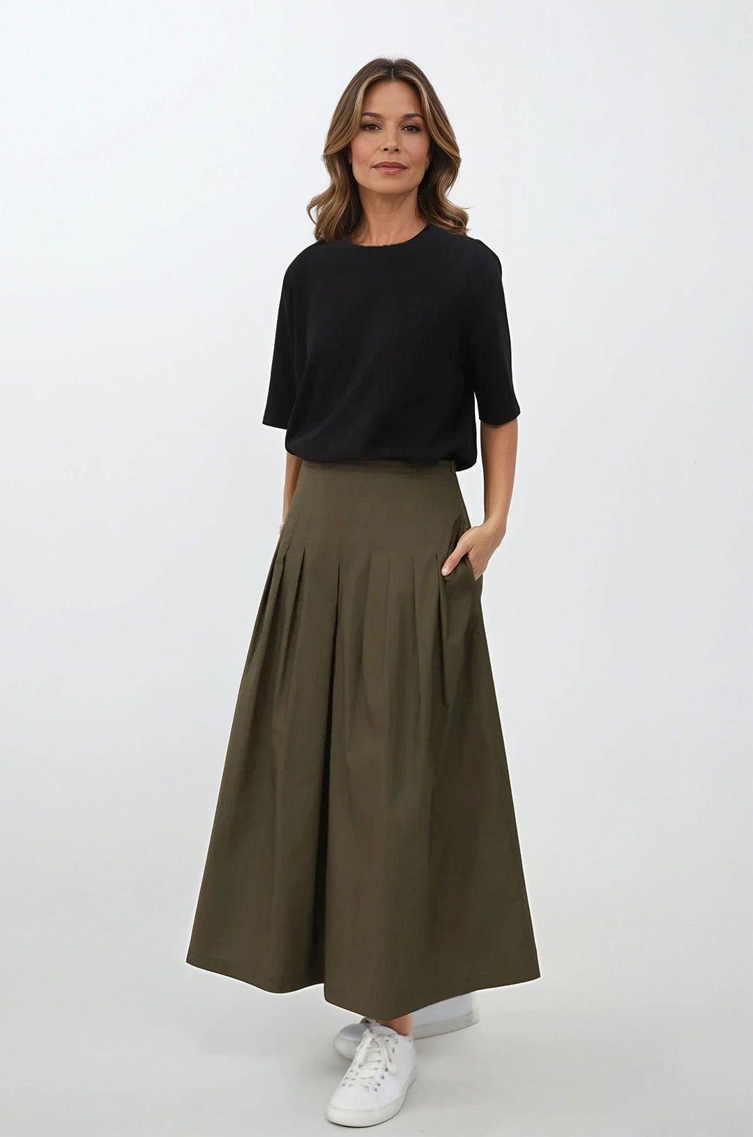 BOYFRIEND CREW T - SHIRT IN PIMA COTTON STRETCH - Jarbo