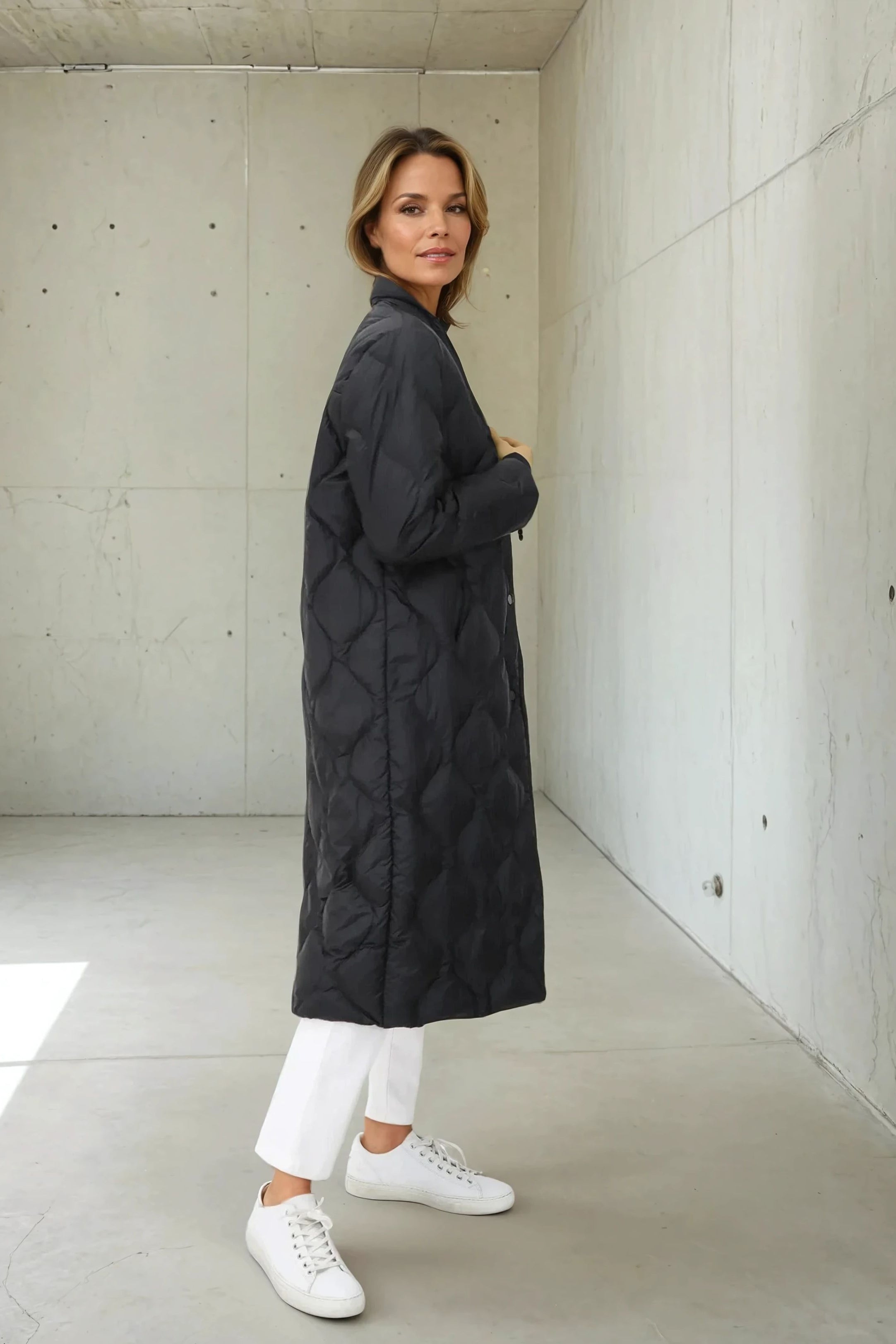 BRENTA COAT IN ULTRALIGHT GOOSE DOWN - Jarbo