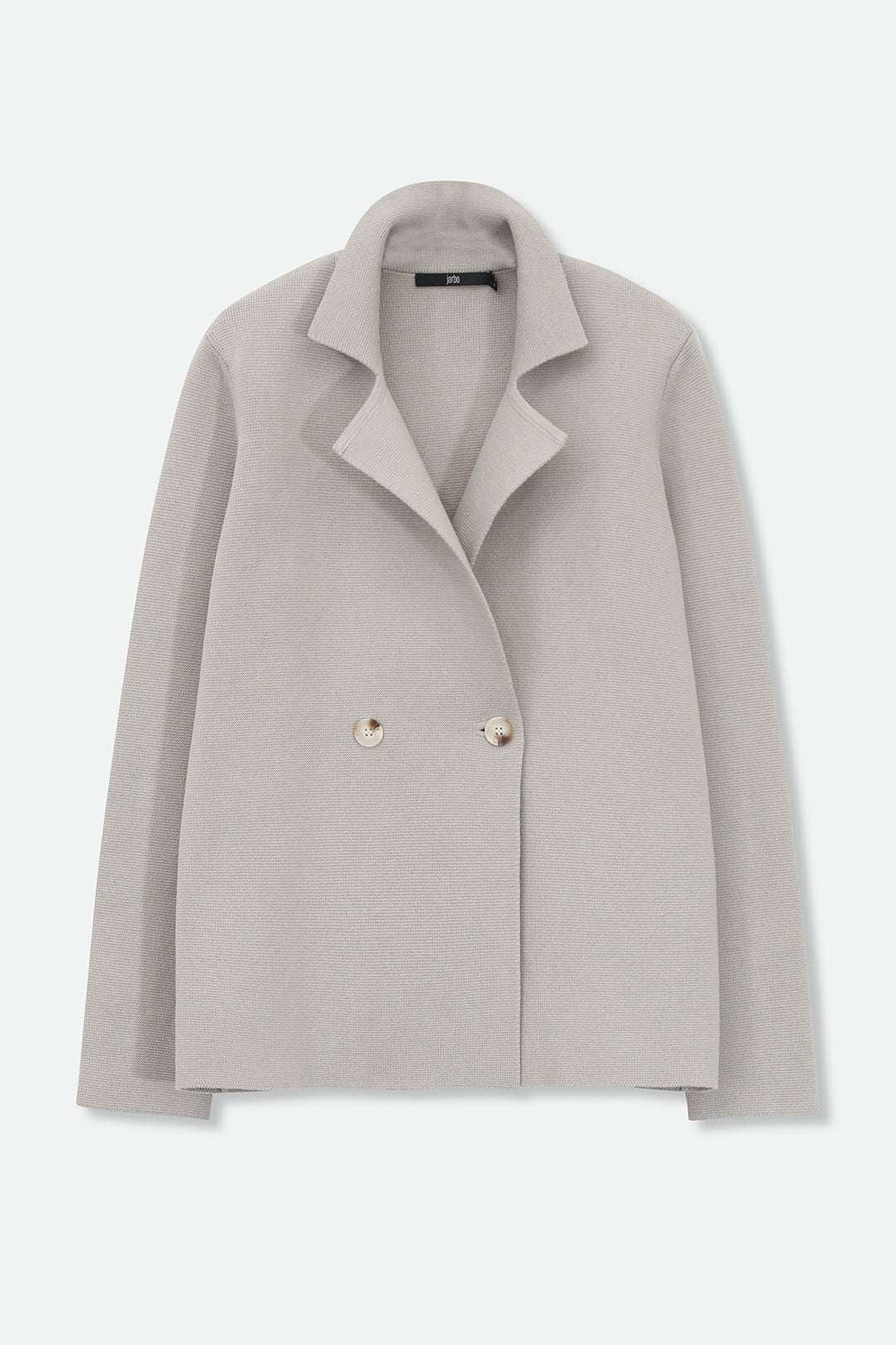 BRISIO DOUBLE BREASTED BLAZER IN ITALIAN COTTON - Jarbo