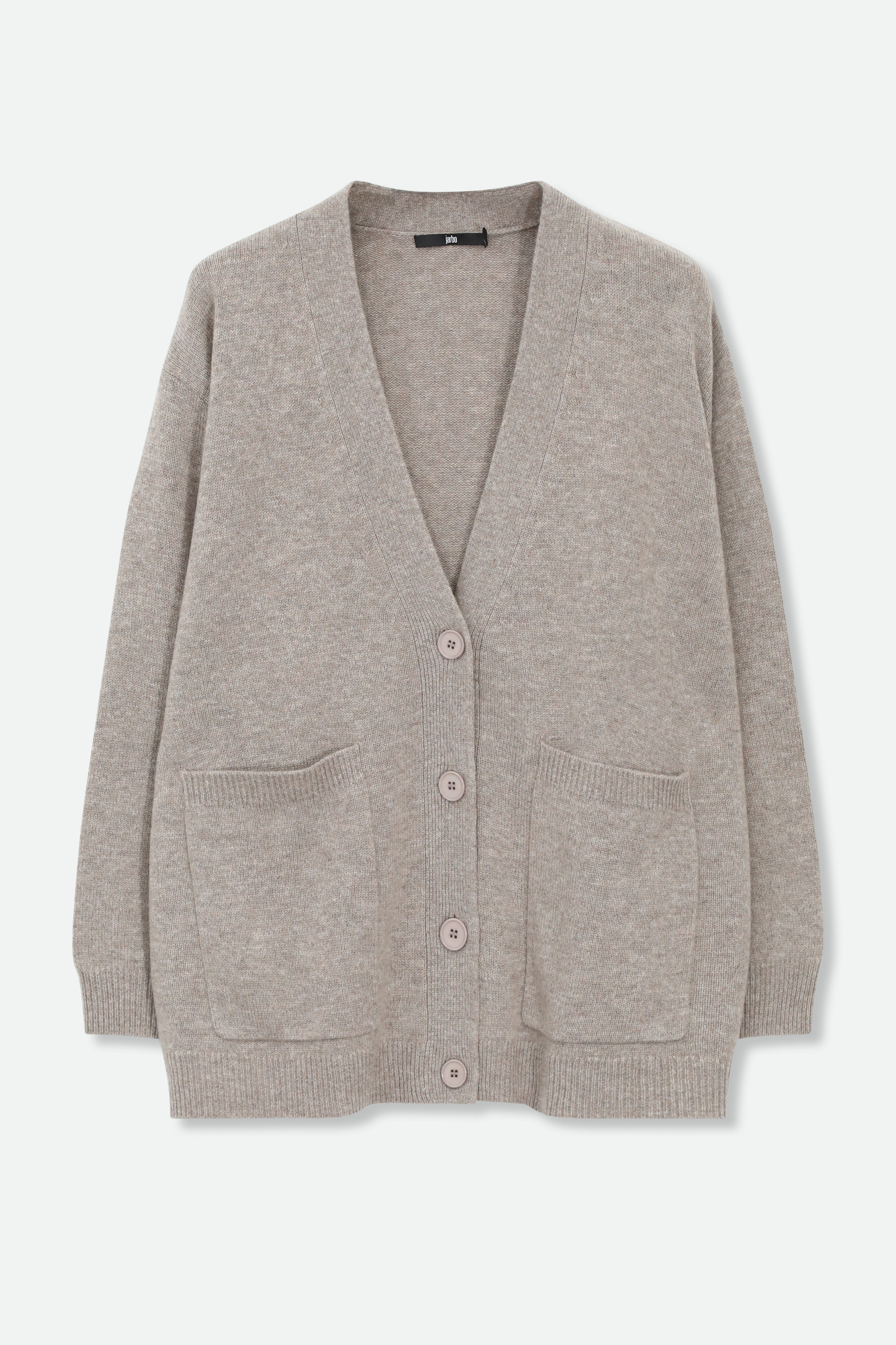 BRYNN BOYFRIEND CARDIGAN IN CASHMERE - Jarbo