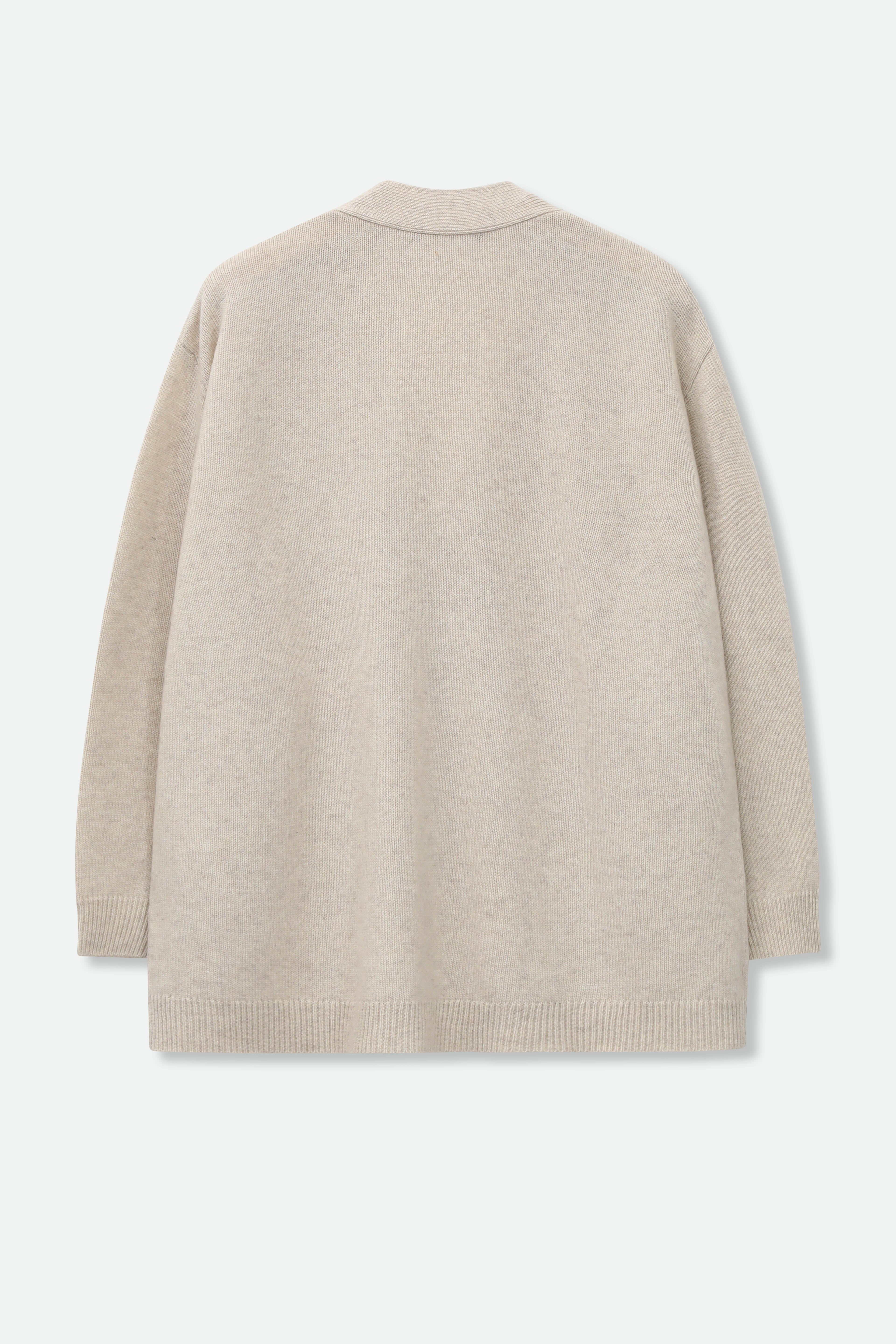 BRYNN BOYFRIEND CARDIGAN IN CASHMERE - Jarbo