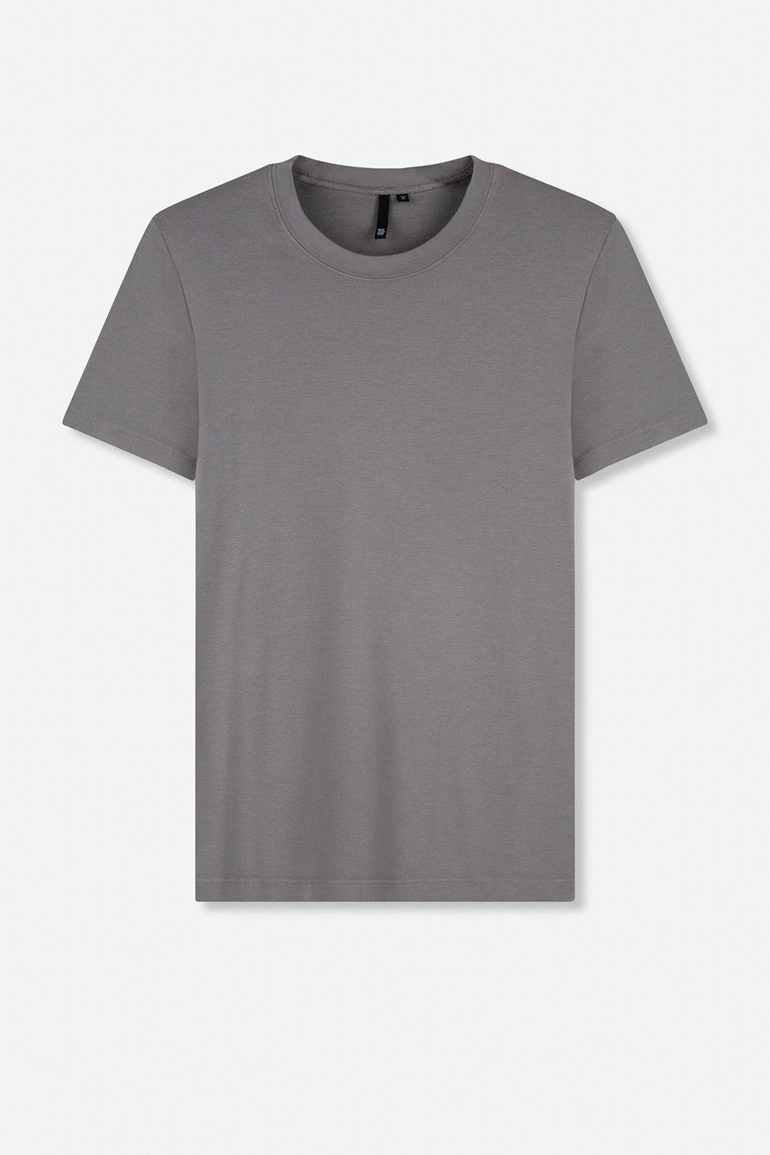 CAP SLEEVE CREW IN PIMA COTTON STRETCH - Jarbo