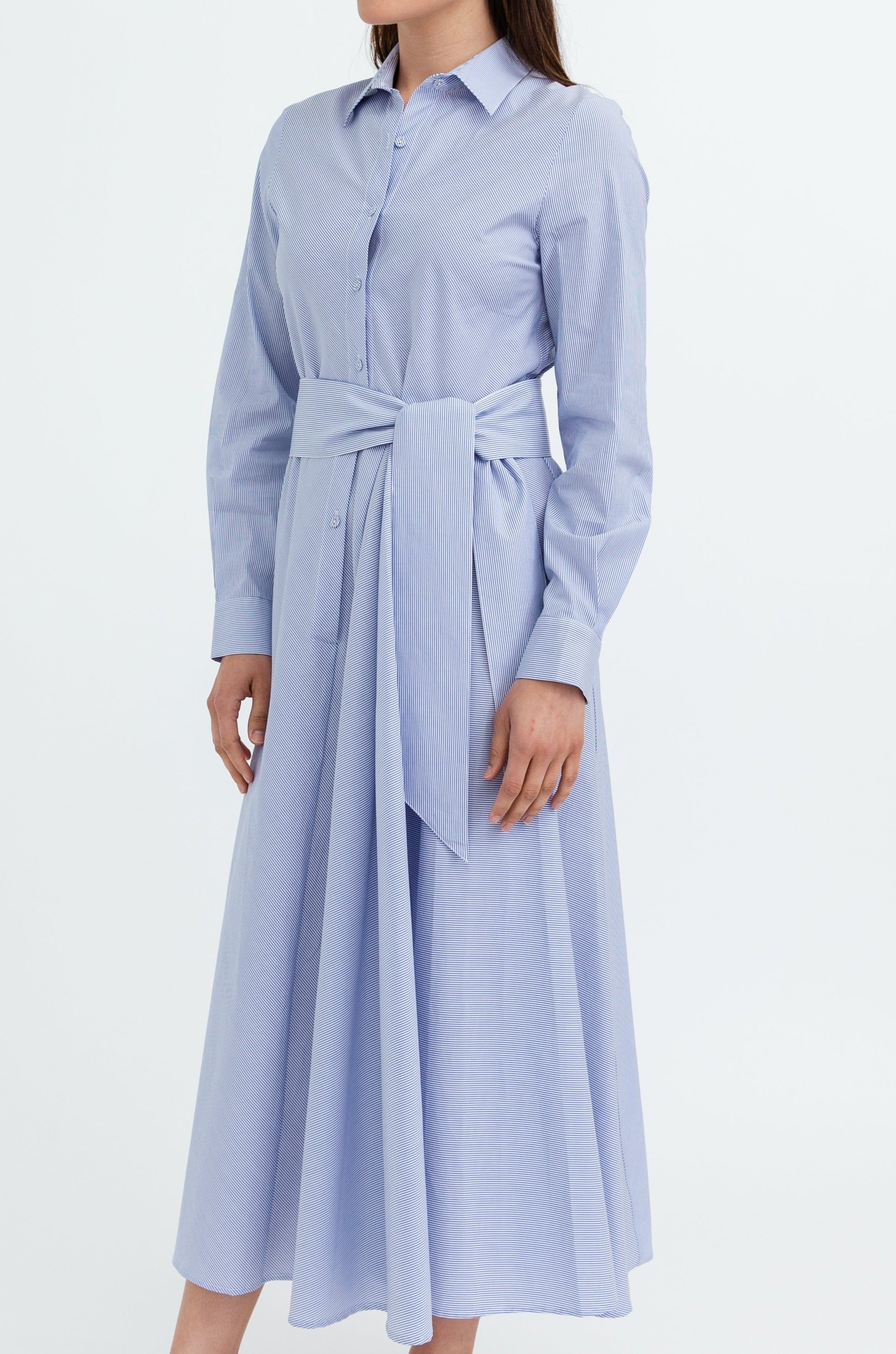 CECE DRESS IN ITALIAN STRETCH COTTON - Jarbo