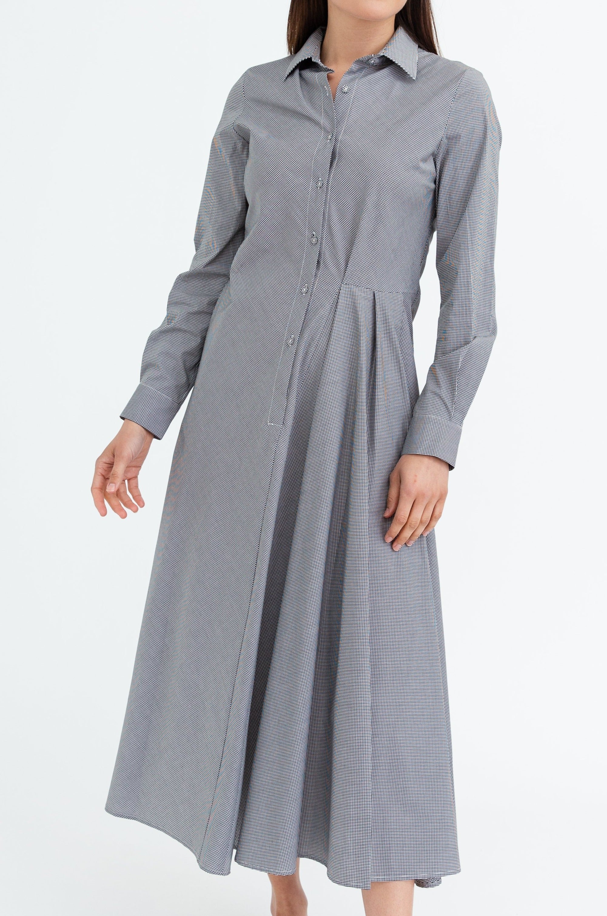 CECE DRESS IN ITALIAN STRETCH COTTON - Jarbo