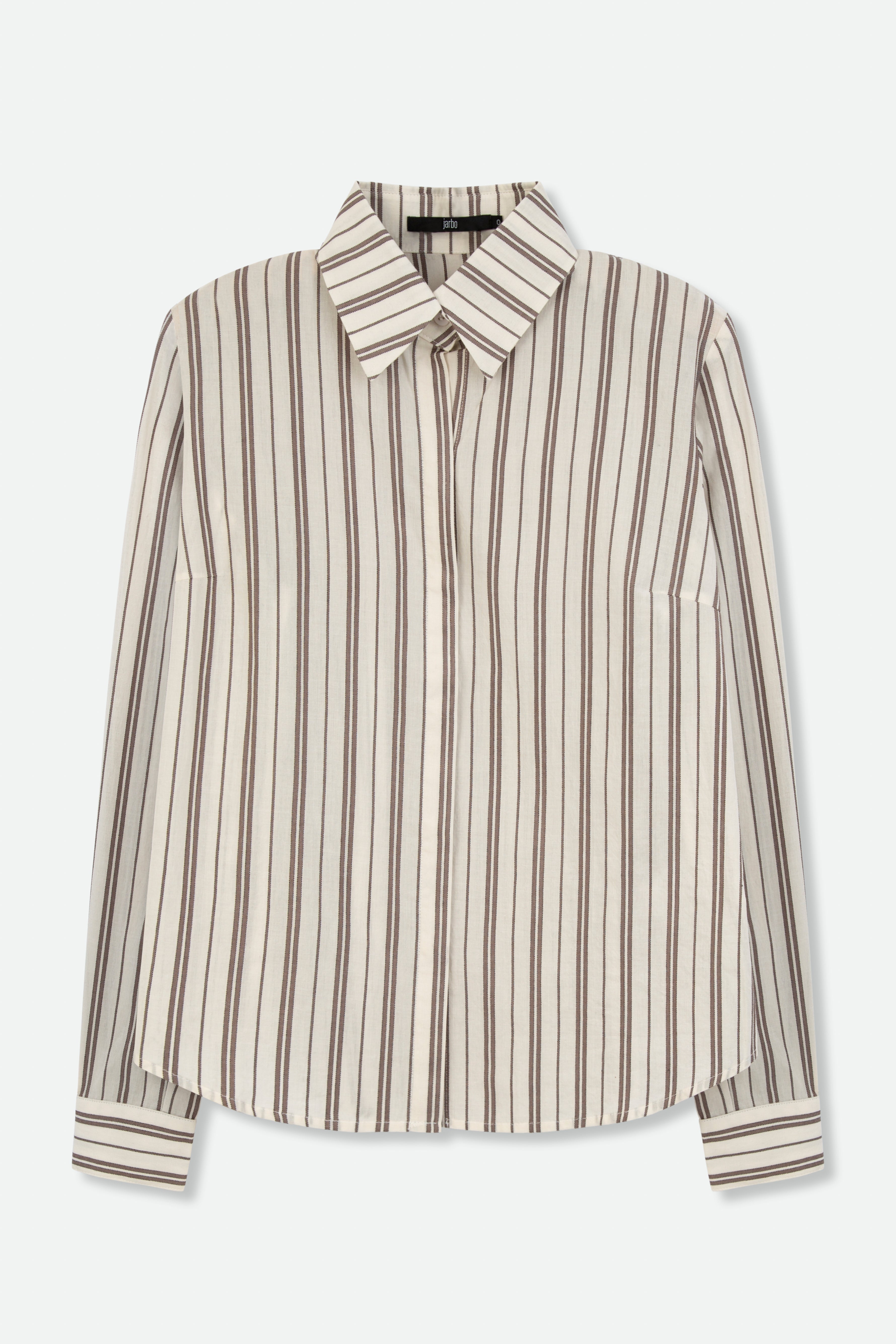 CELIA BOXY CUT STRIPED BLOUSE - Jarbo