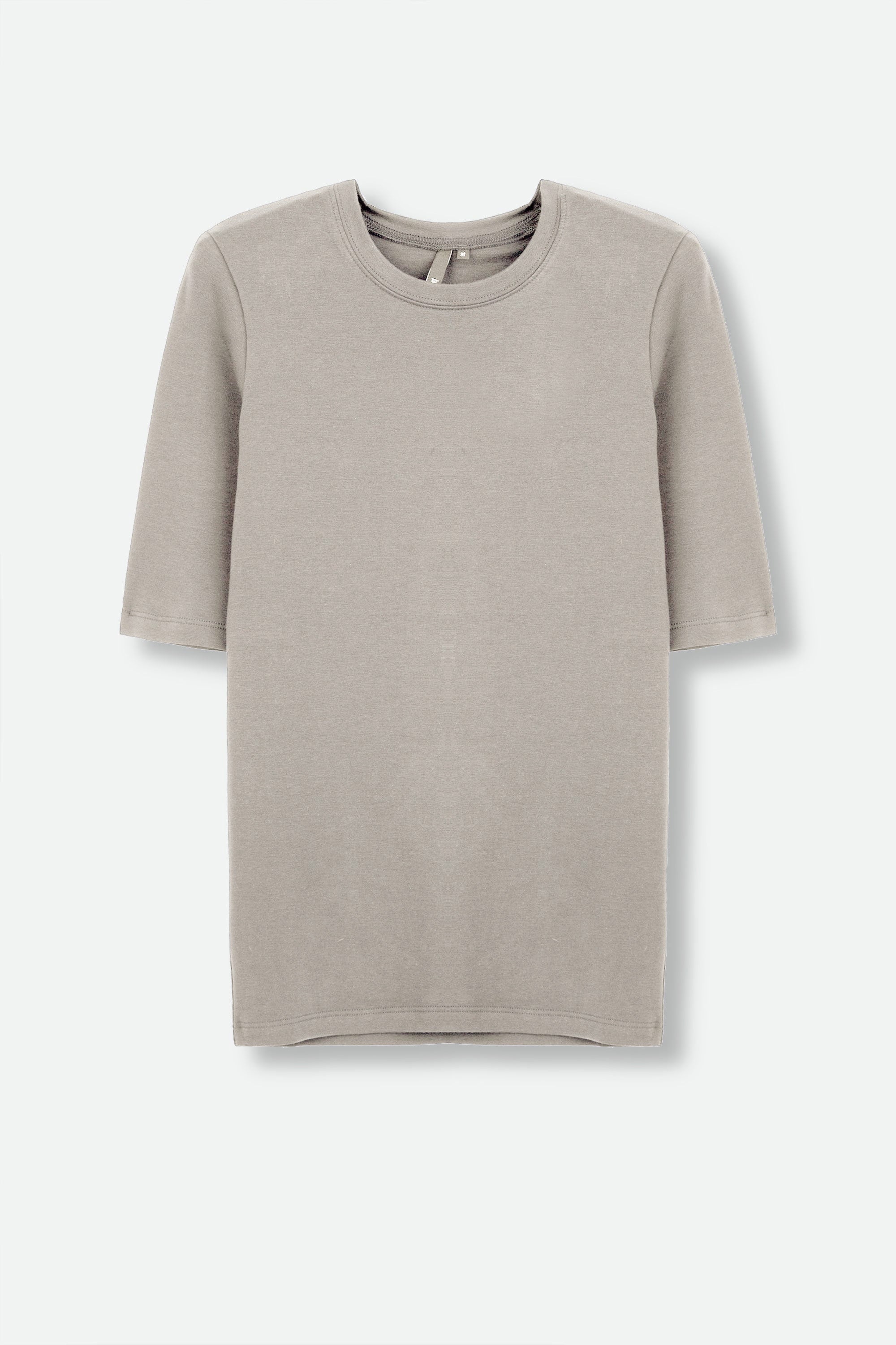 LIMITED EDITION COLLECTION ELBOW SLEEVE CREW IN PIMA COTTON STRETCH