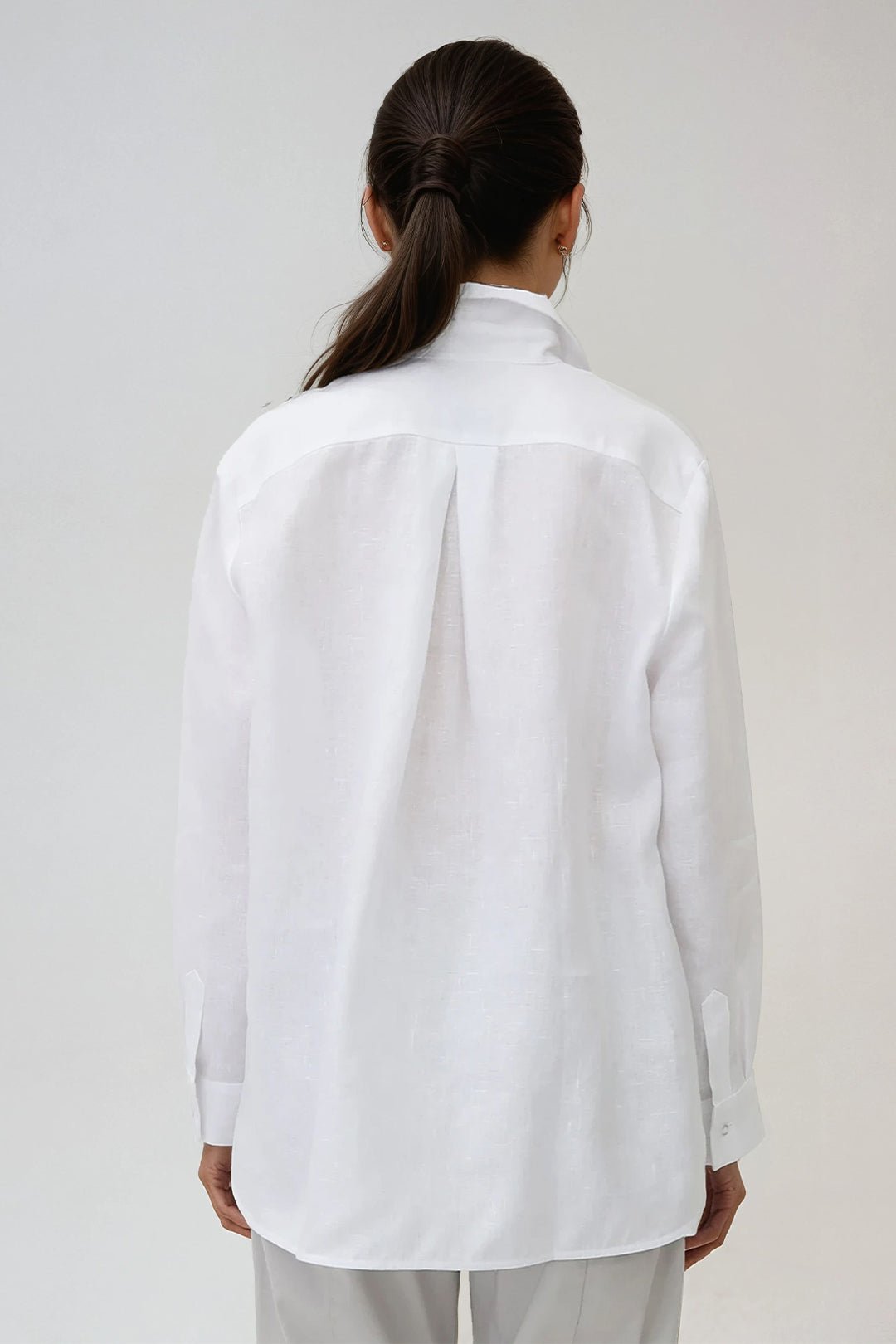 CHELSEA SHIRT IN ITALIAN LINEN - Jarbo