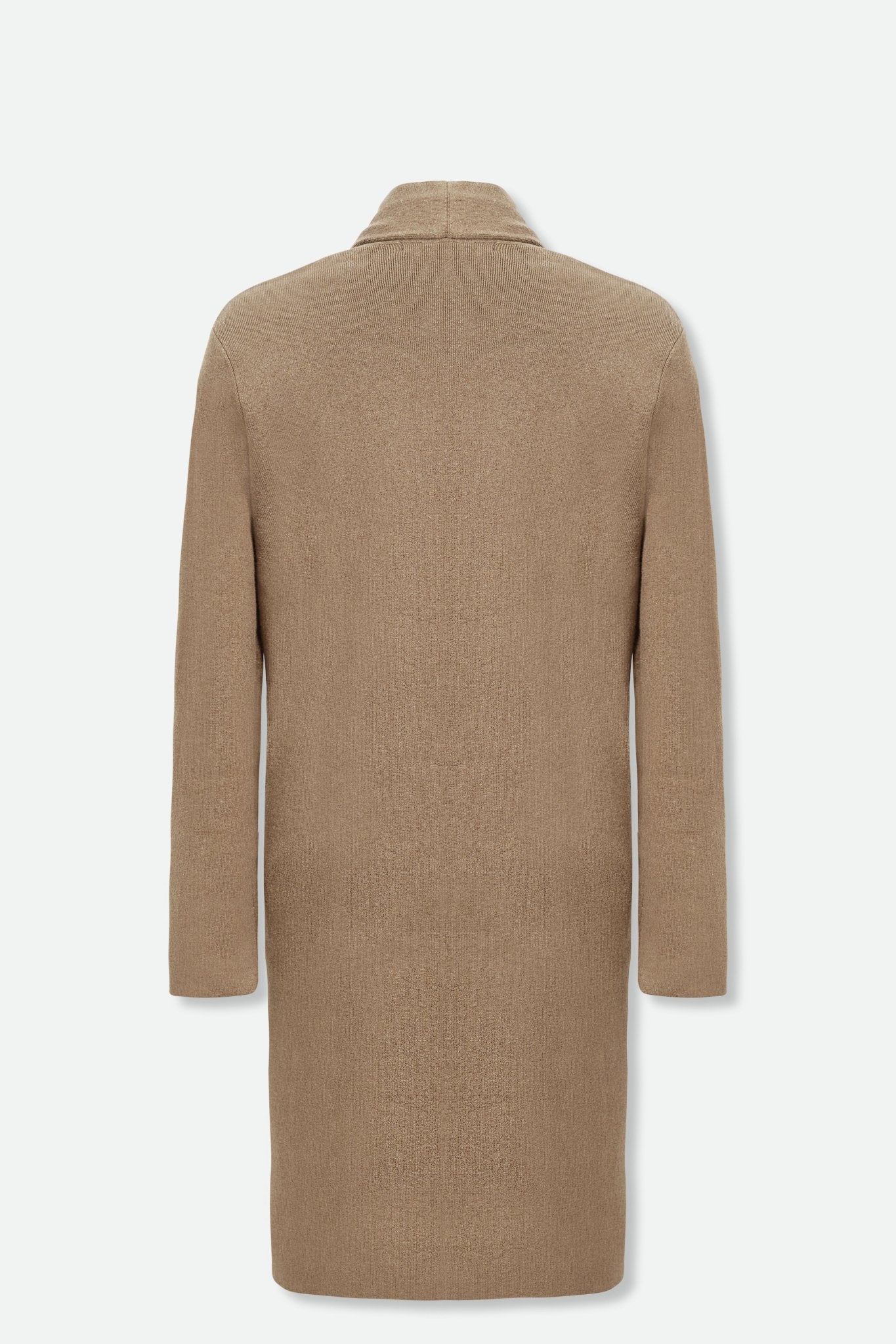 CORNELIA DUSTER IN DOUBLE KNIT HEATHERED PIMA COTTON