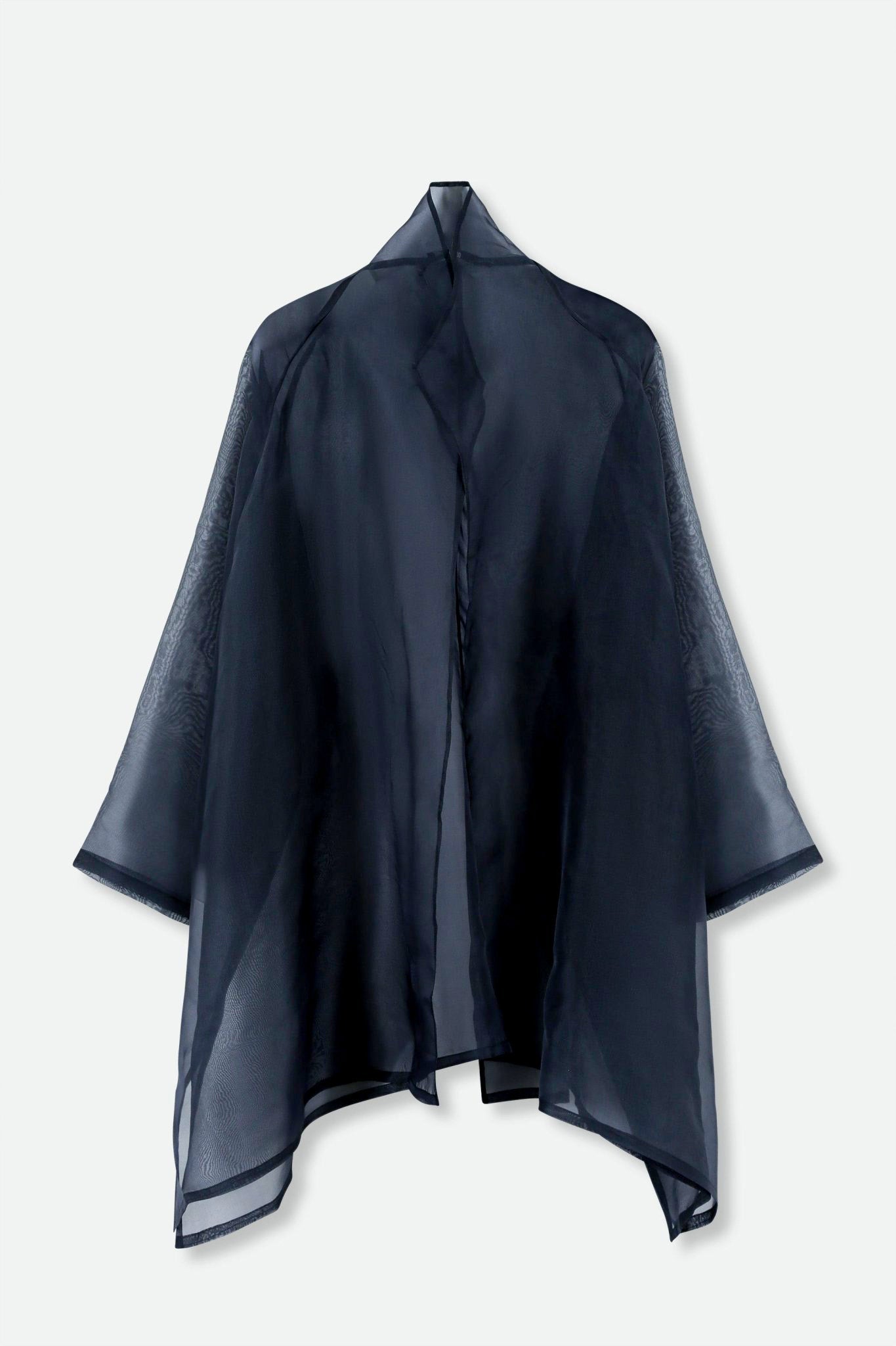 CORTINA IN SILK ORGANZA IN NAVY - Jarbo