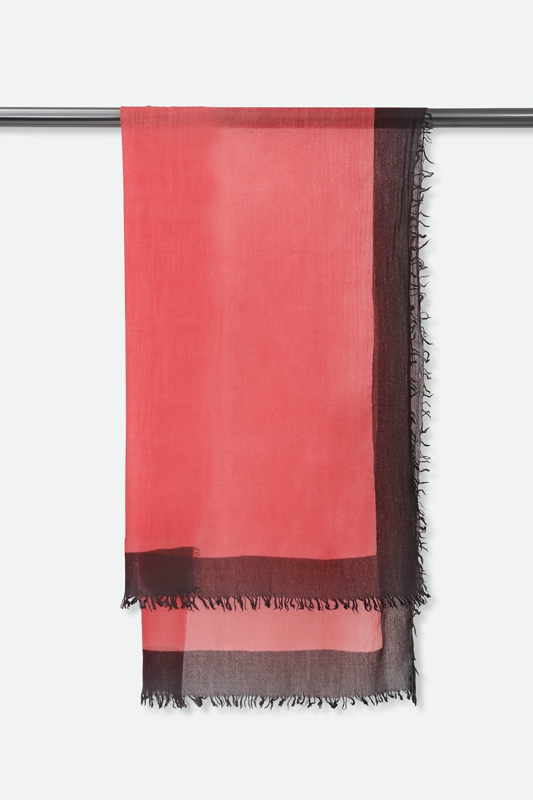 CRIMSON SQUARE ITALIAN CASHMERE SCARF - Jarbo