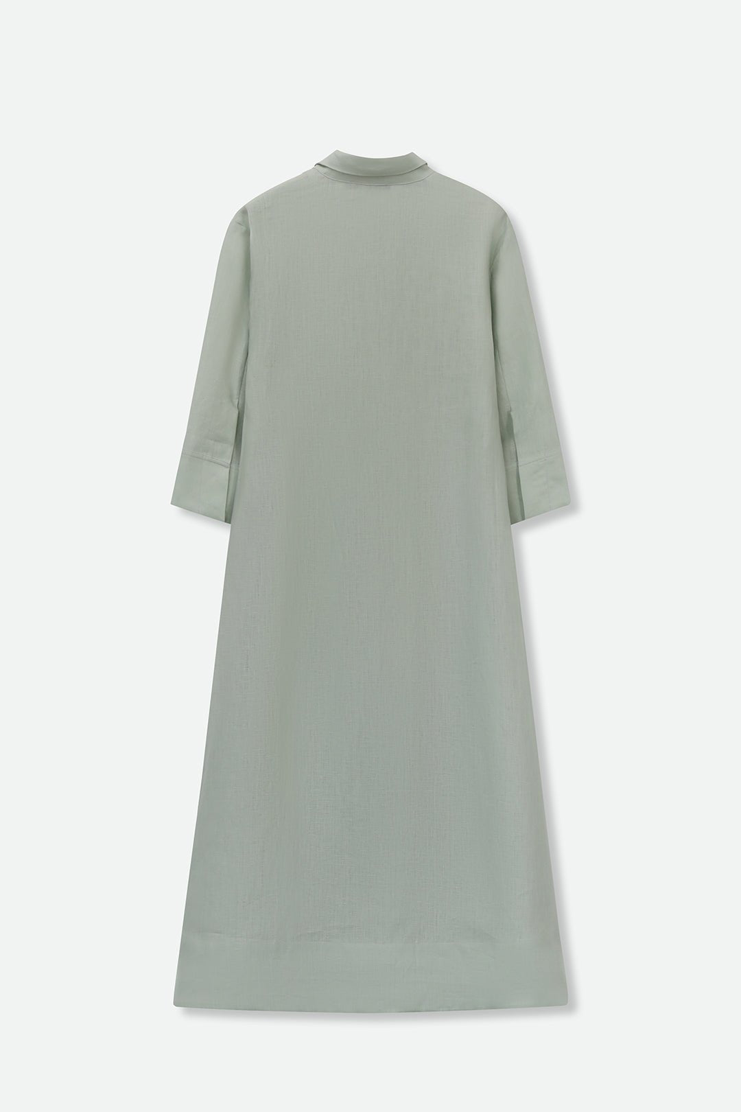 DANNI DRESS IN ITALIAN LINEN MINT - Jarbo