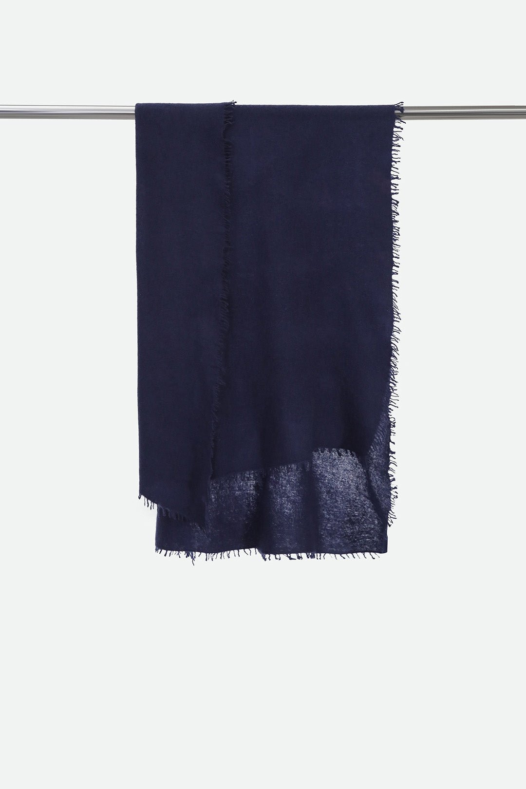 ÉLAN SCARF IN CASHMERE DARK NAVY - Jarbo